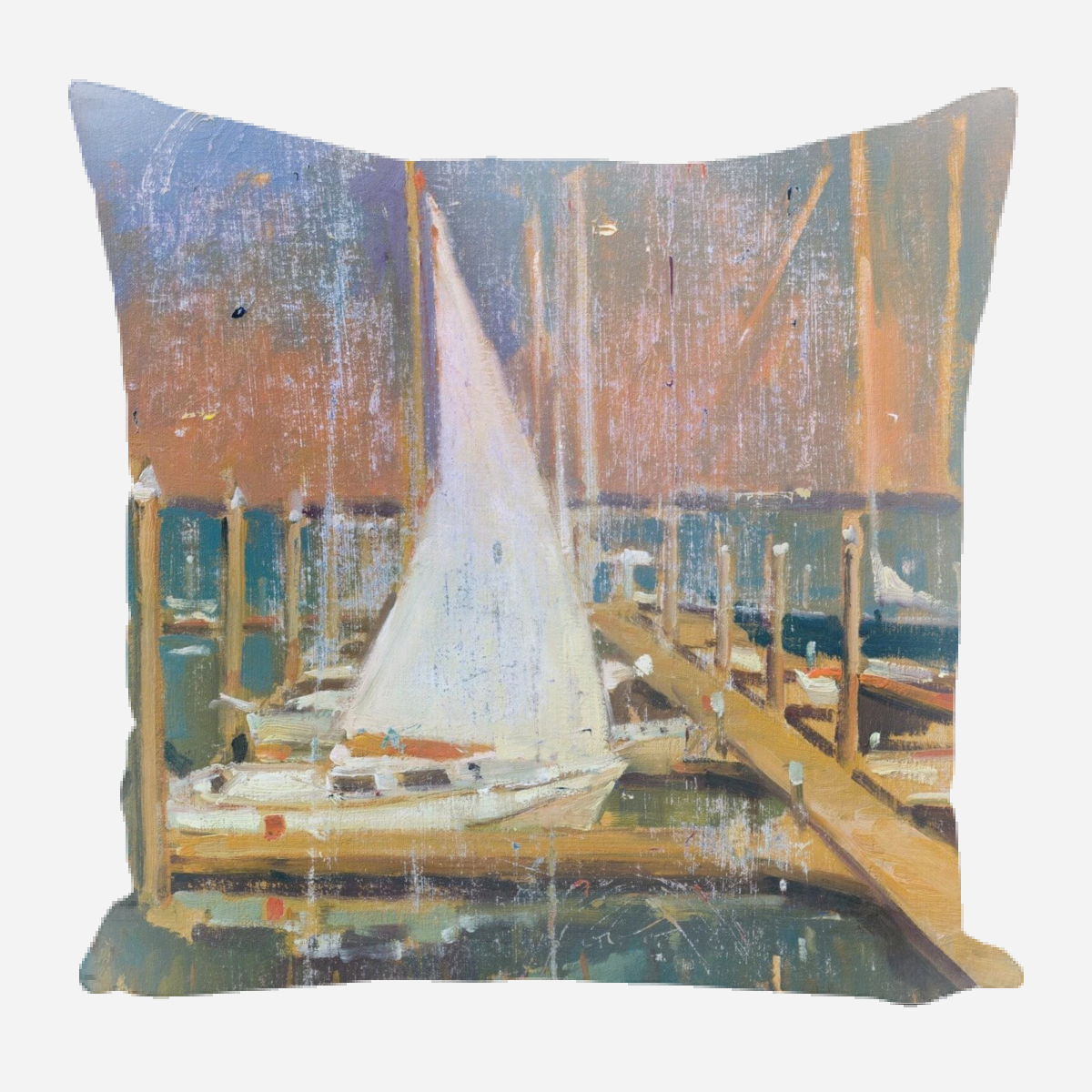 Vintage Harbor Pillow