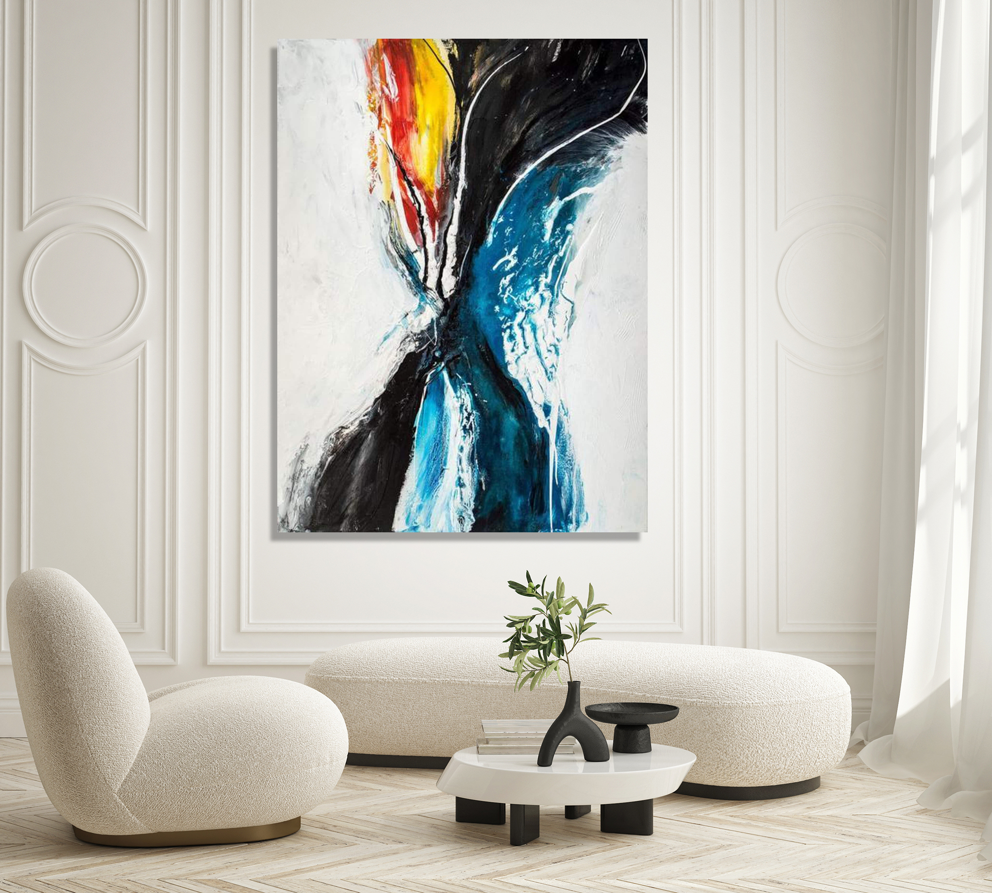 Vivere Artist Enhanced Canvas Print by John Beard Collection - product image 4 for Resin Society