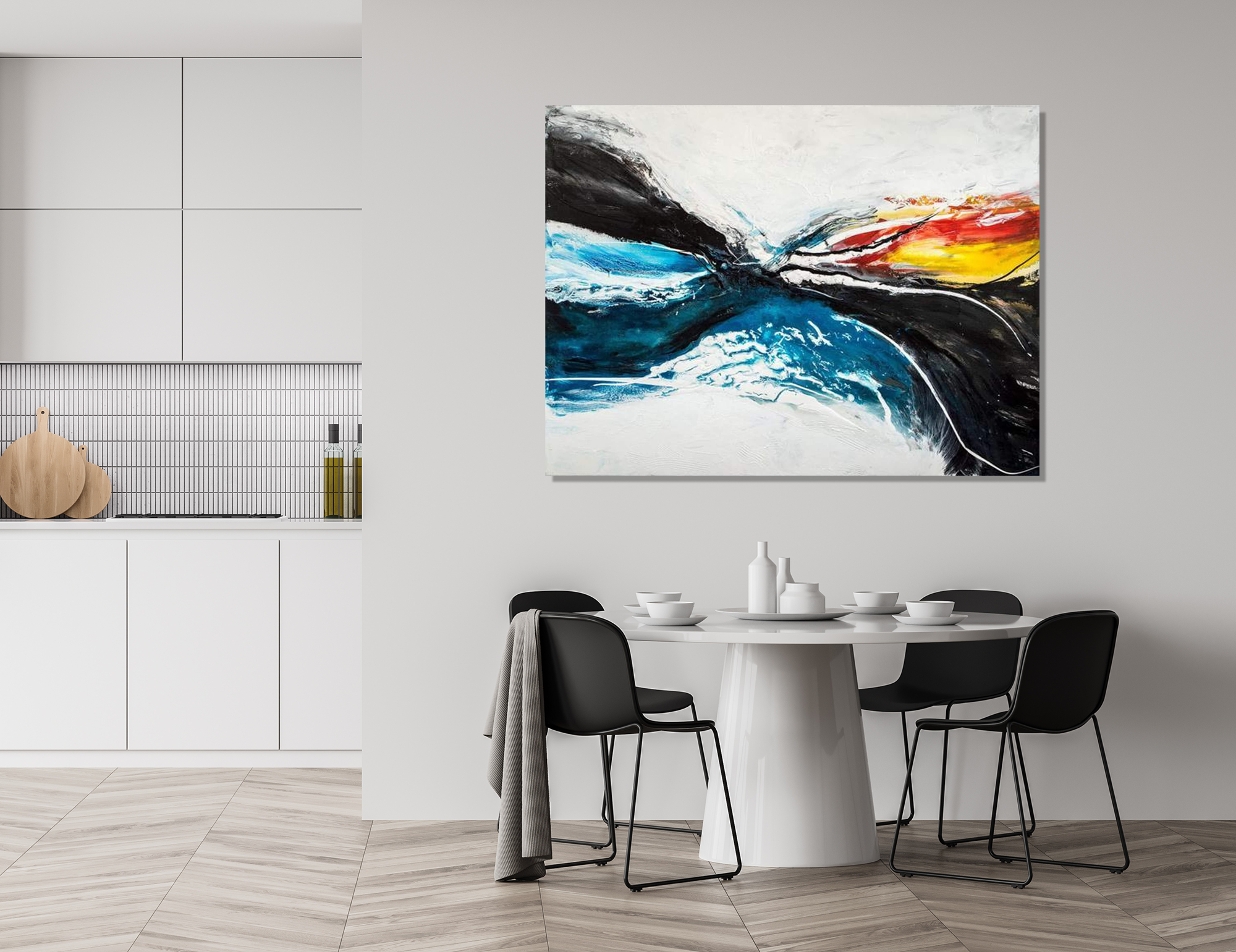 Vivere Artist Enhanced Canvas Print by John Beard Collection - product image 2 for Resin Society