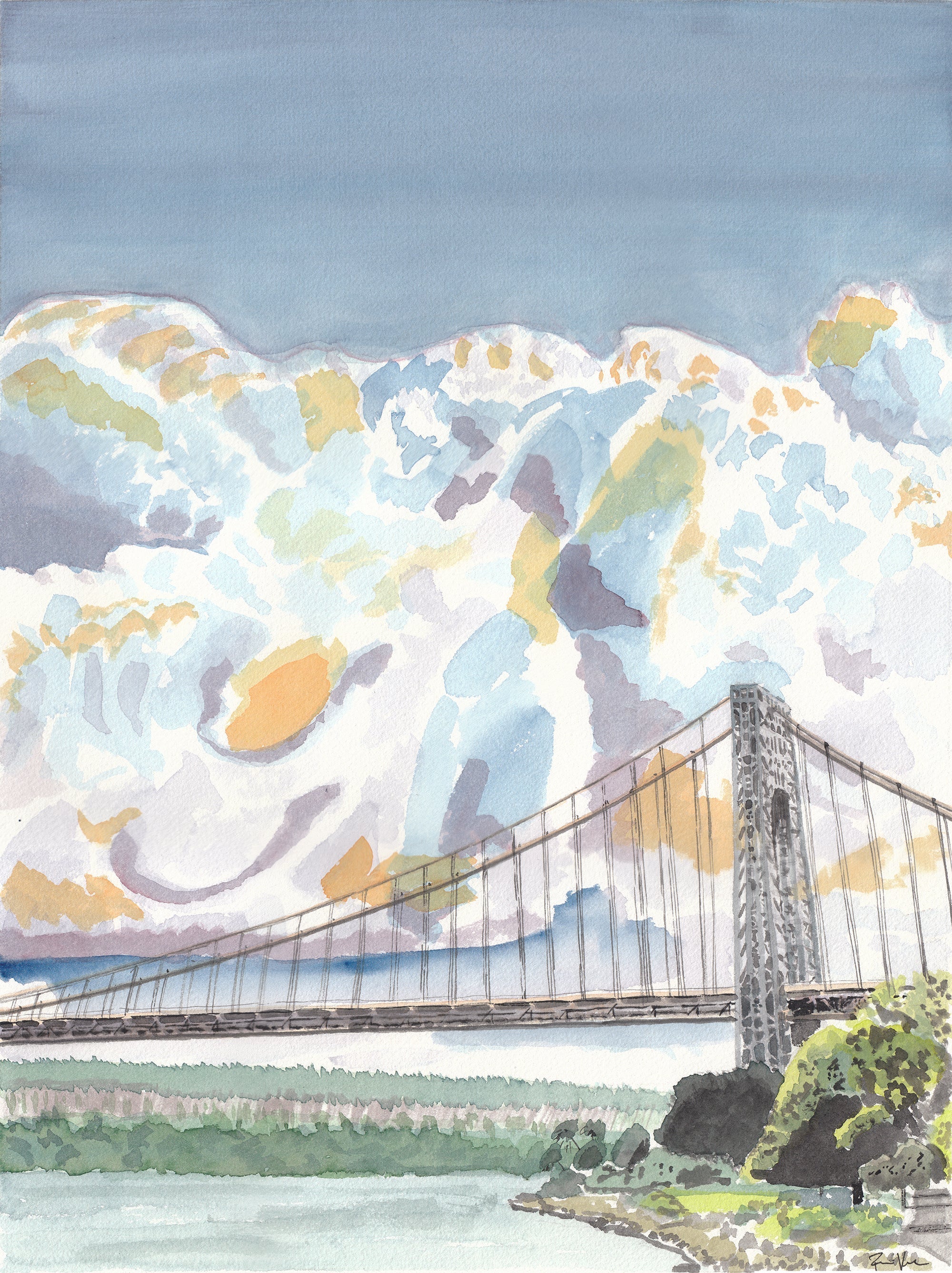 The Great Hope, Part 1, George Washington Bridge by Art By Francis - product image 2 for Resin Society