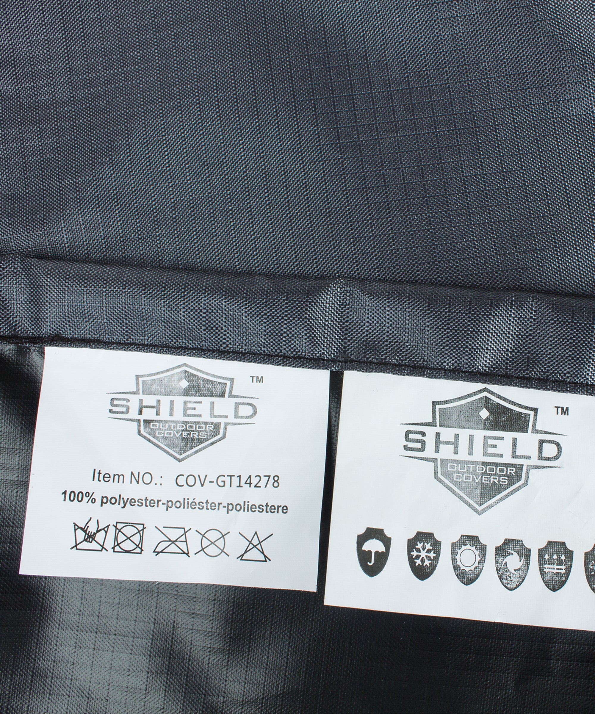 Chair Cover Small - 25.5"W x 28"D x 29''/42"H Gold by Shield Outdoor Covers - product image 8 for Resin Society