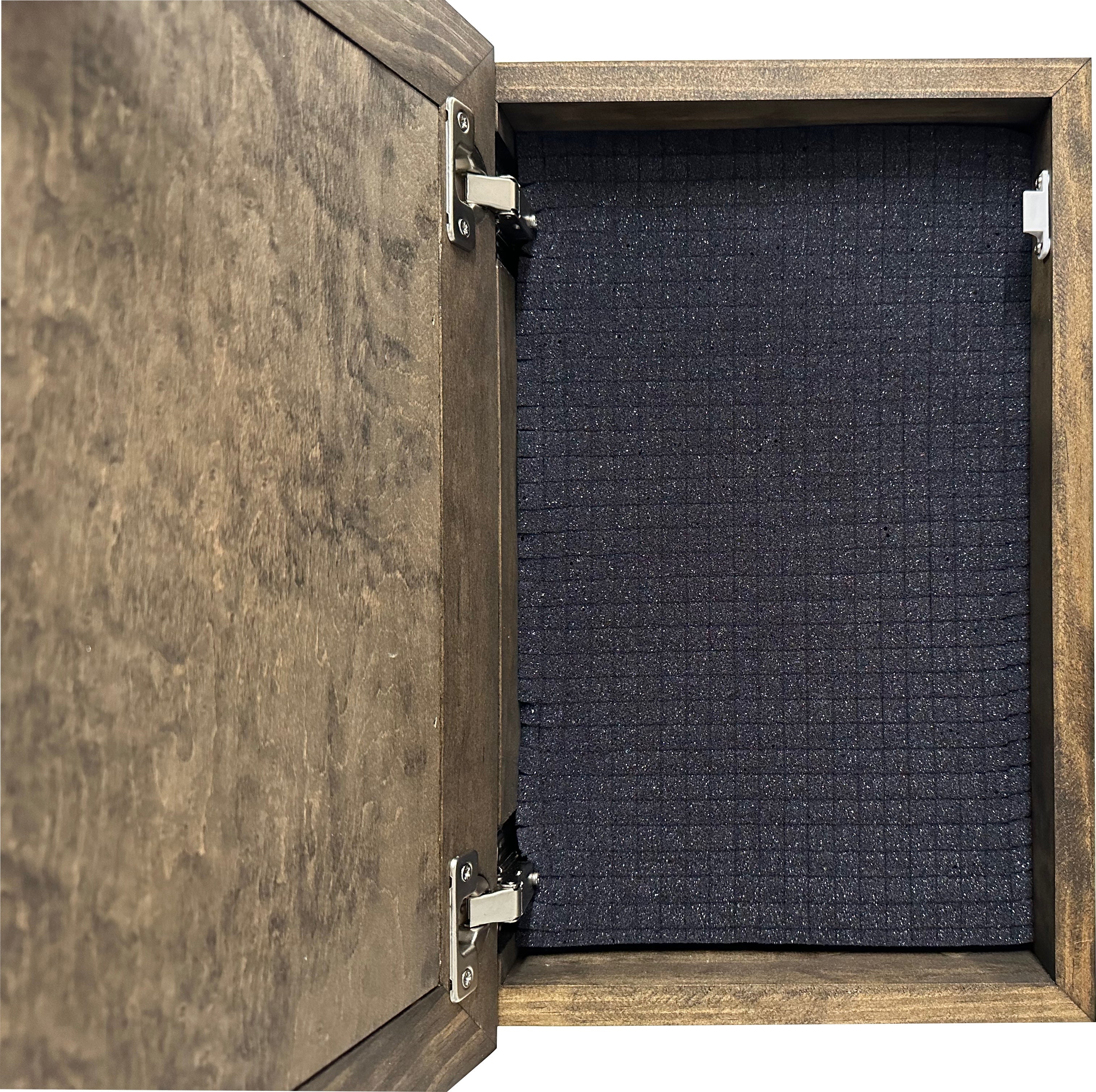 Hidden Gun Storage Cabinet Welcome to Our Home by Bellewood Designs - product image 14 for Resin Society