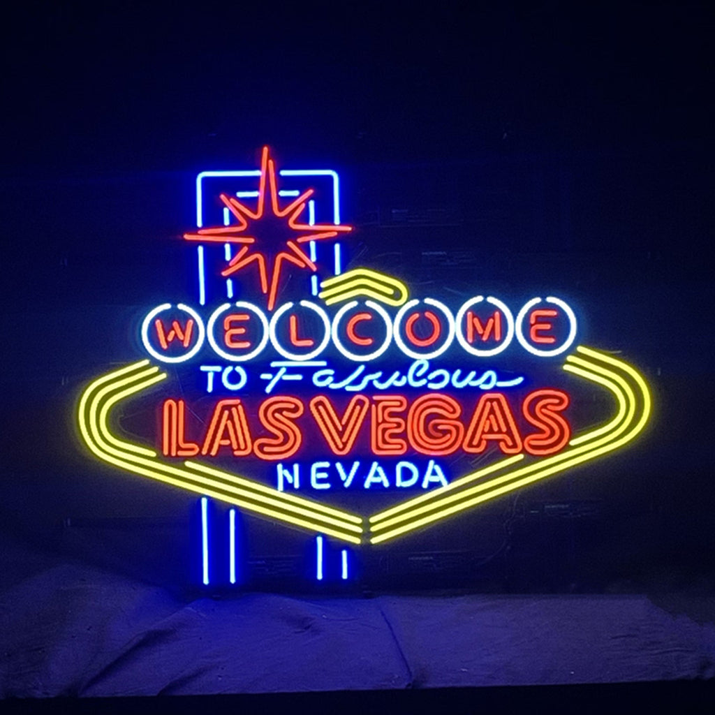 Classic Welcome to Las Vegas Nevada Neon Signs by Neon Signs Land - product image 2 for Resin Society