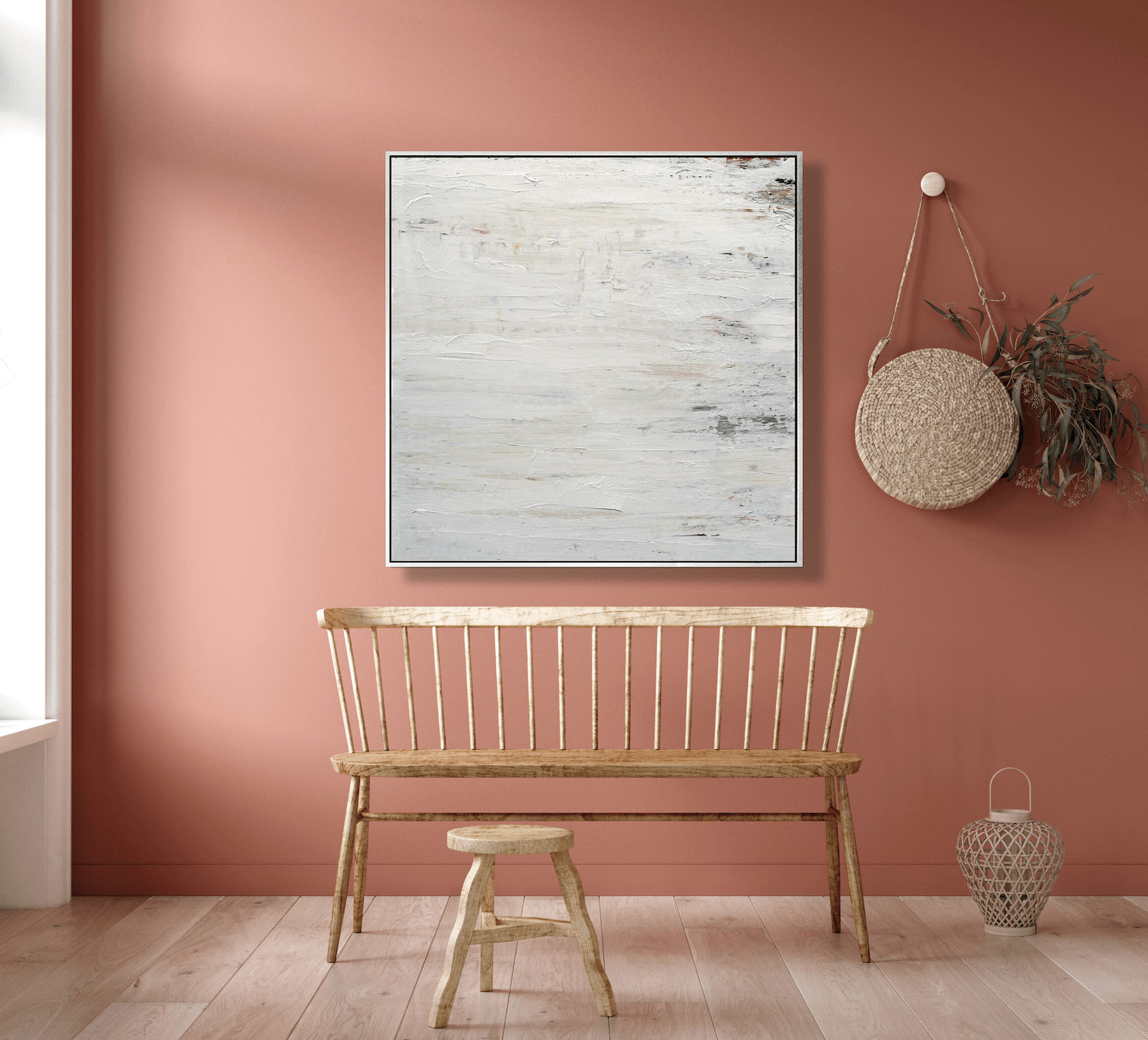 Whipped Cream II 40x40 Artist Enhanced Canvas Print
