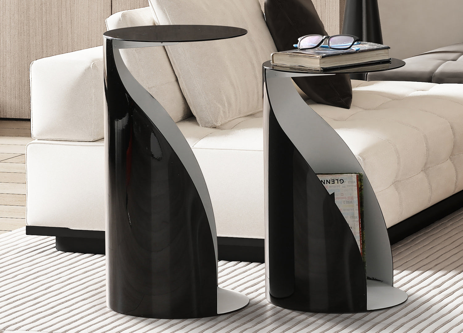Willie Side Table detail image - Resin Society