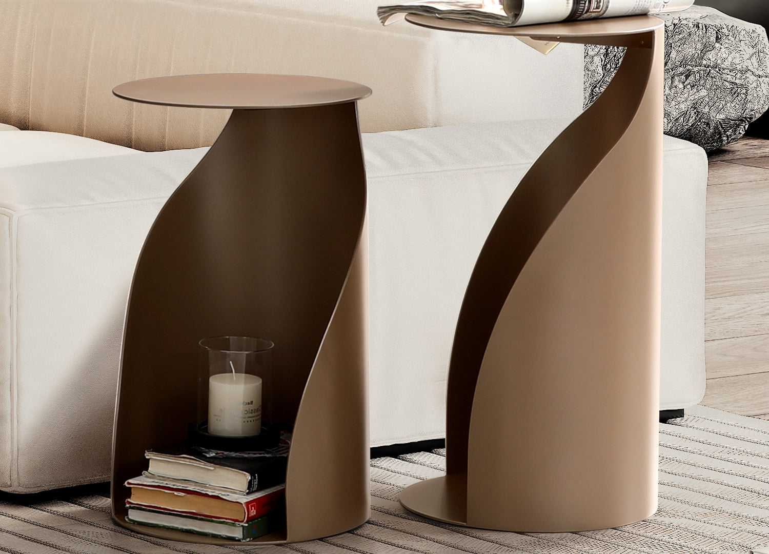 Willie Side Table detail image - Resin Society