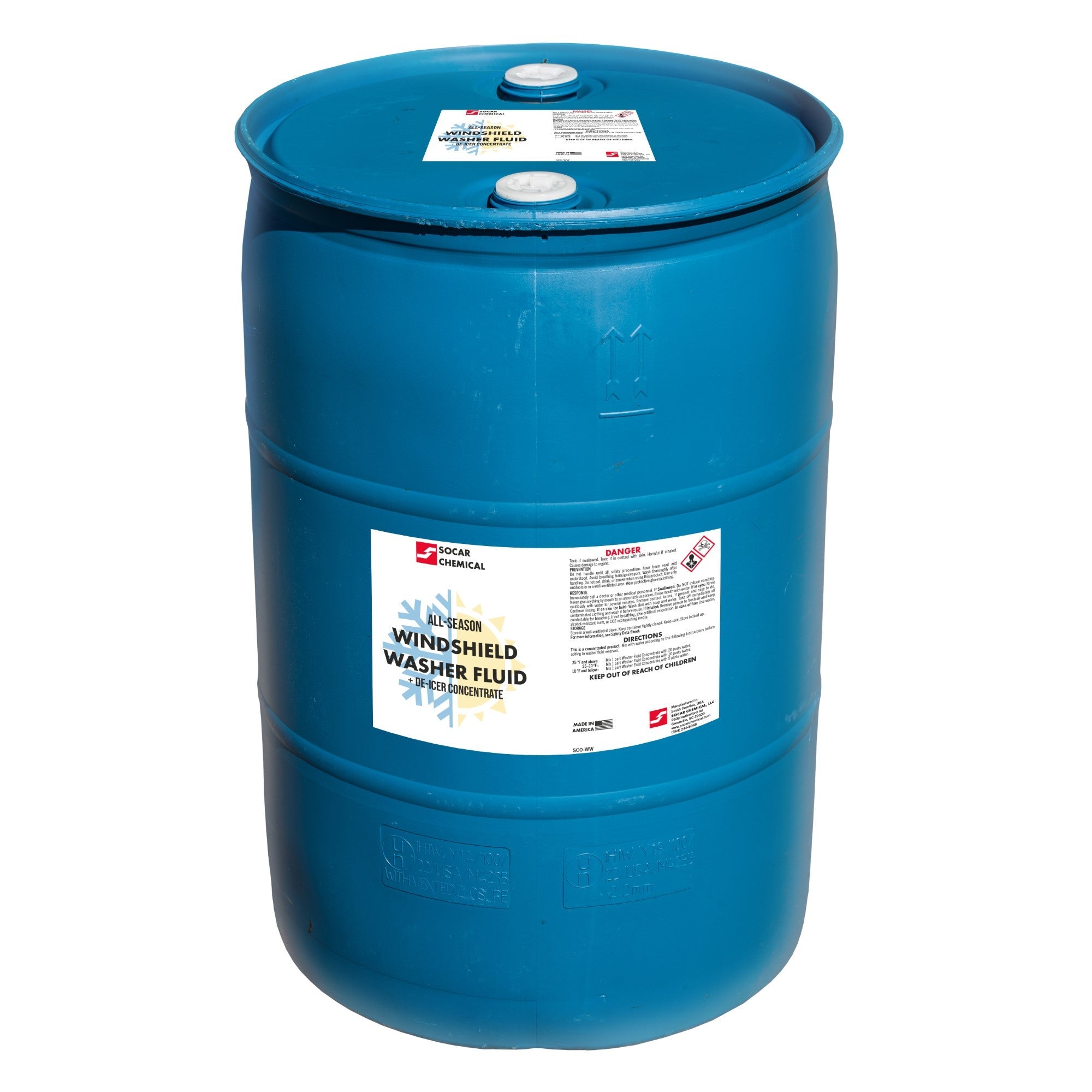 SOCAR Windshield Washer Fluid & De-Icer Concentrate - All-Season Formula detail image - Resin Society