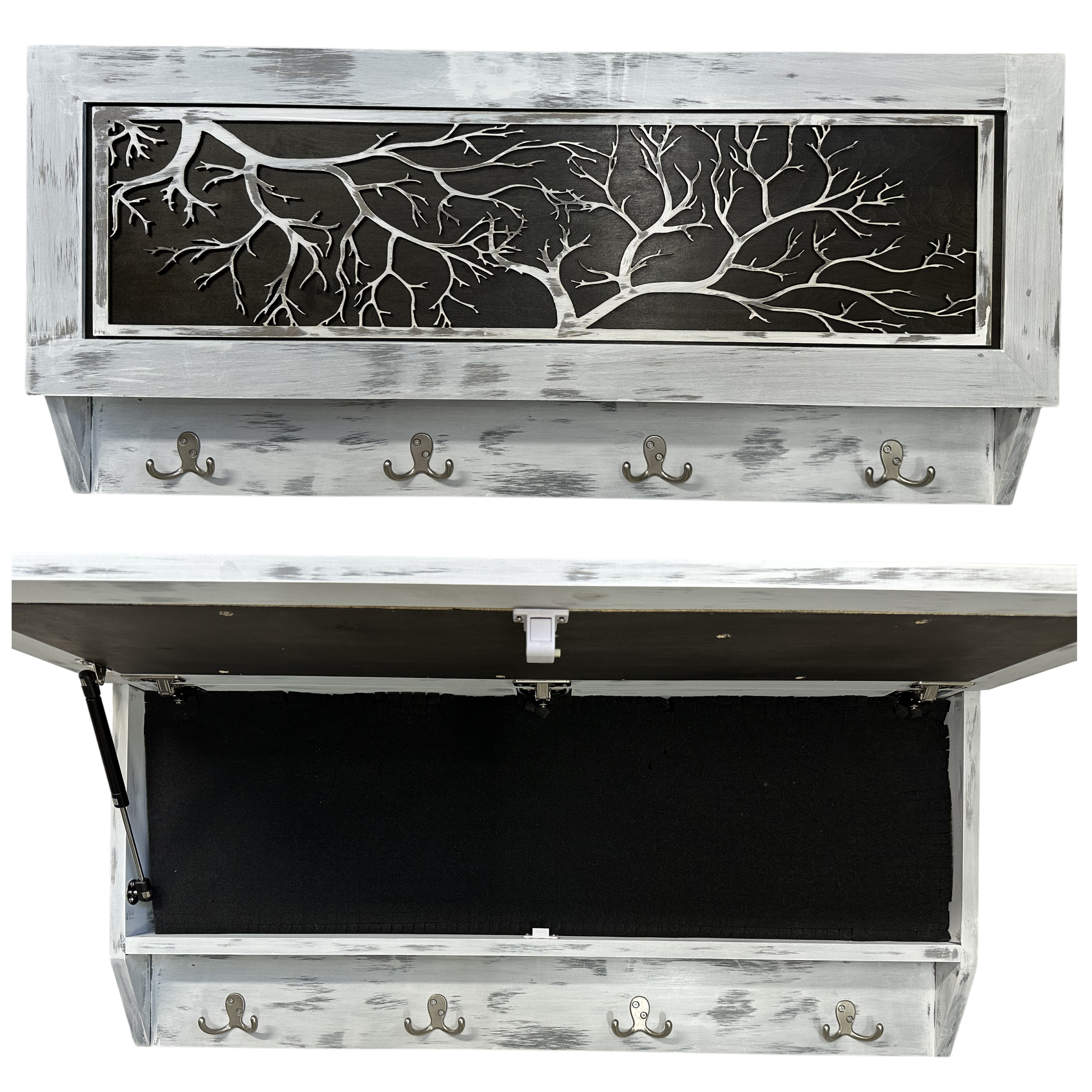 Winter Family Tree Gun Concealment Decor by Bellewood Designs - product image 9 for Resin Society