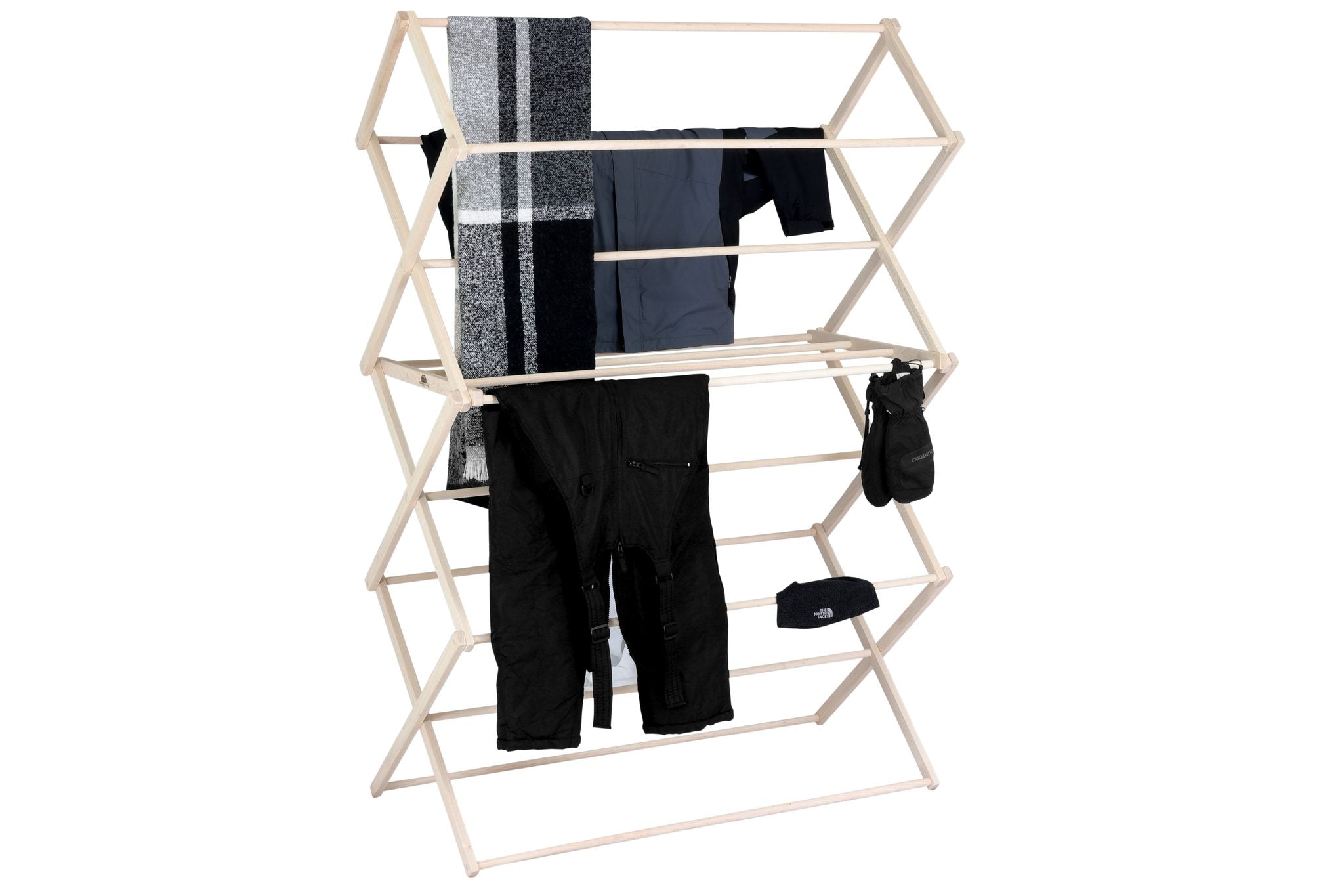 Maple drying rack in size Small by Pennsylvania Woodworks