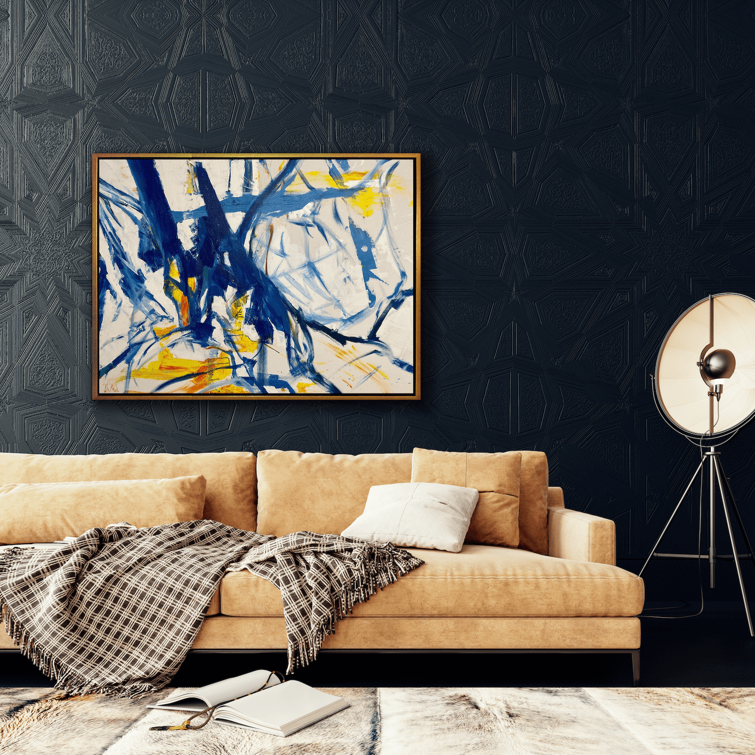 Zeta Artist Enhanced Canvas Print by John Beard Collection - product image 4 for Resin Society