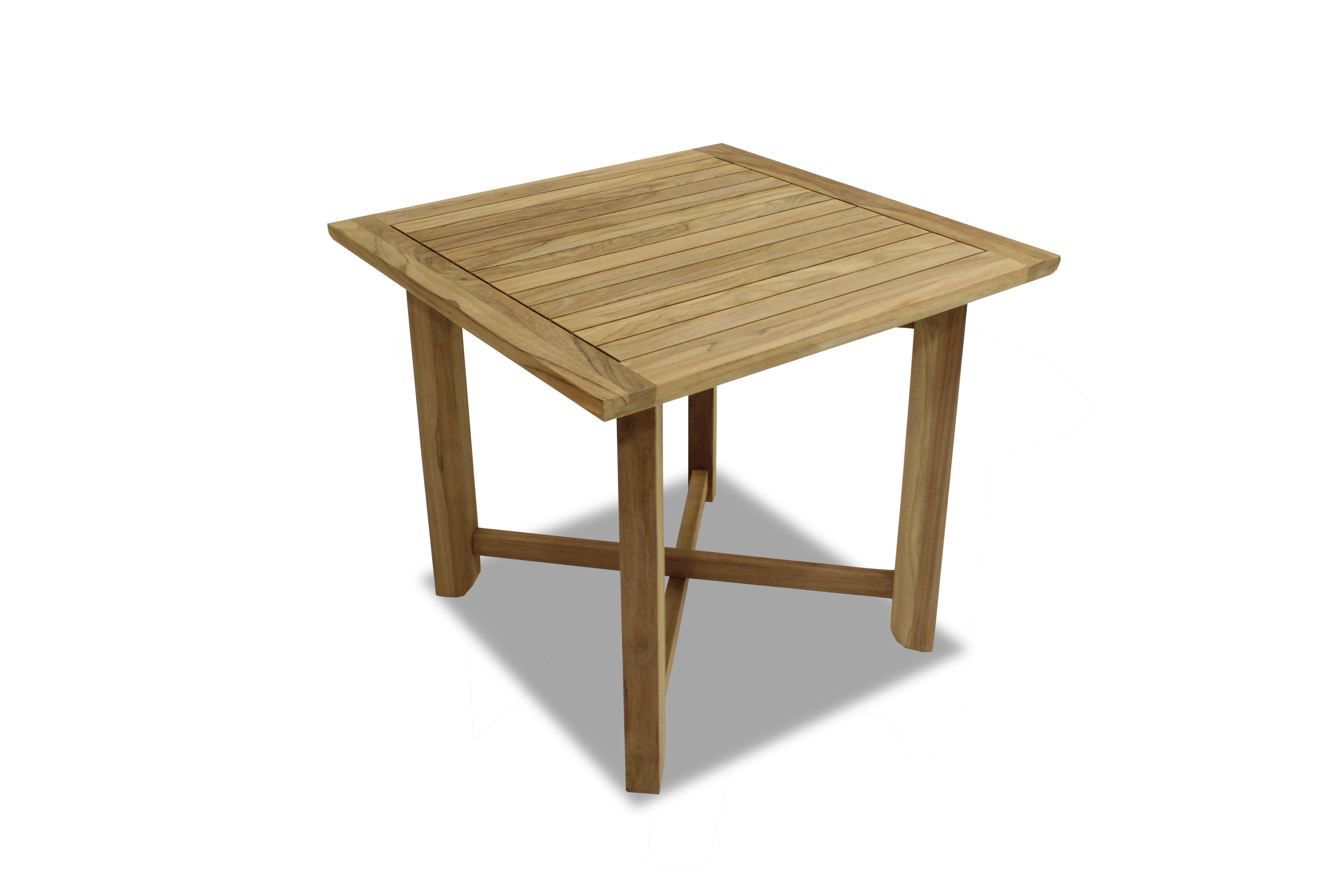 Zircon Folding Square Teak Table by LifestyleGarden US - main product image for Resin Society
