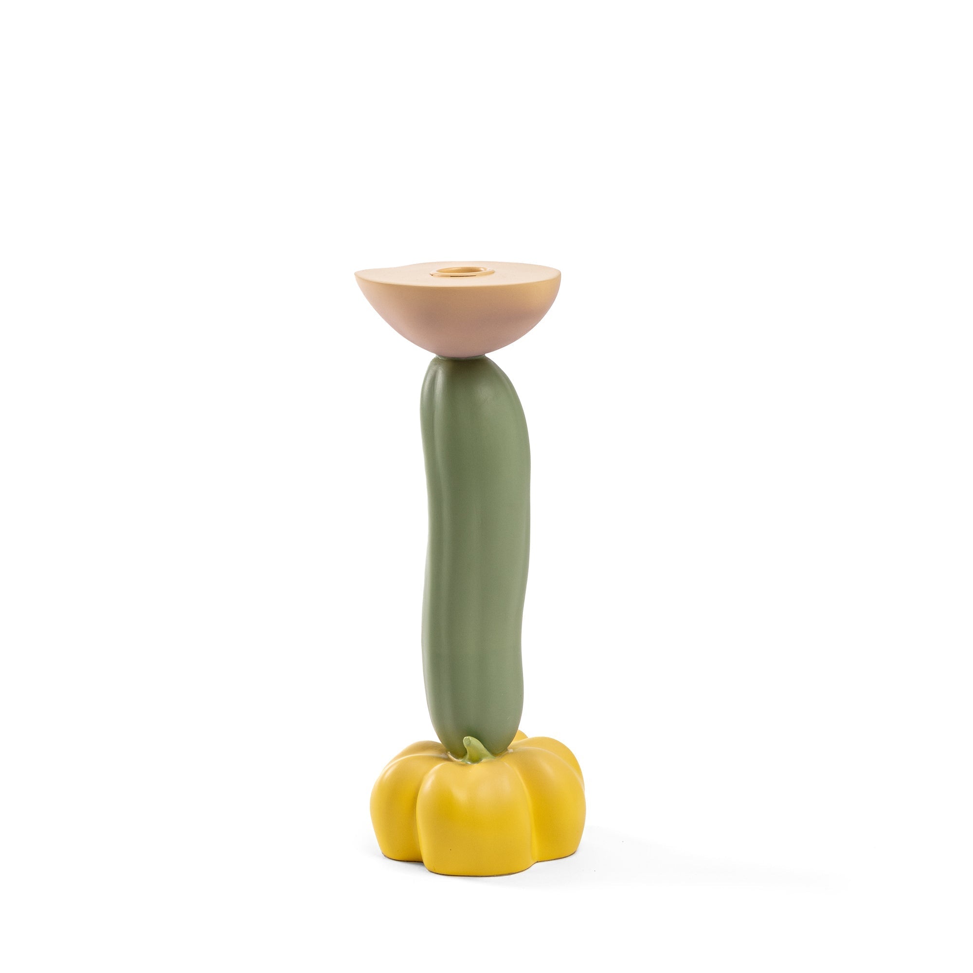 Vitamin Cucumber Candlestick by DEKOR - product image 3 for Resin Society