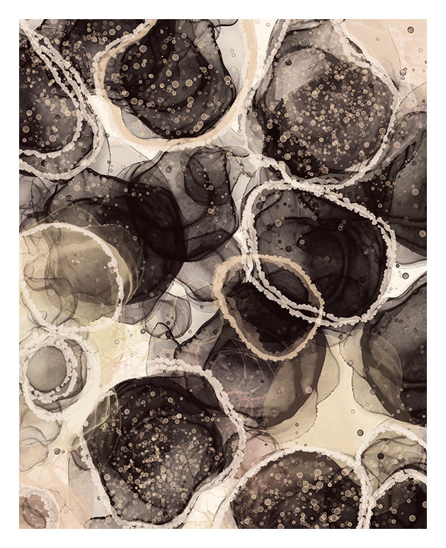 Abstract Fine Art Print featuring sandy texture details in neutral shades by Alicia Bock Print Shop