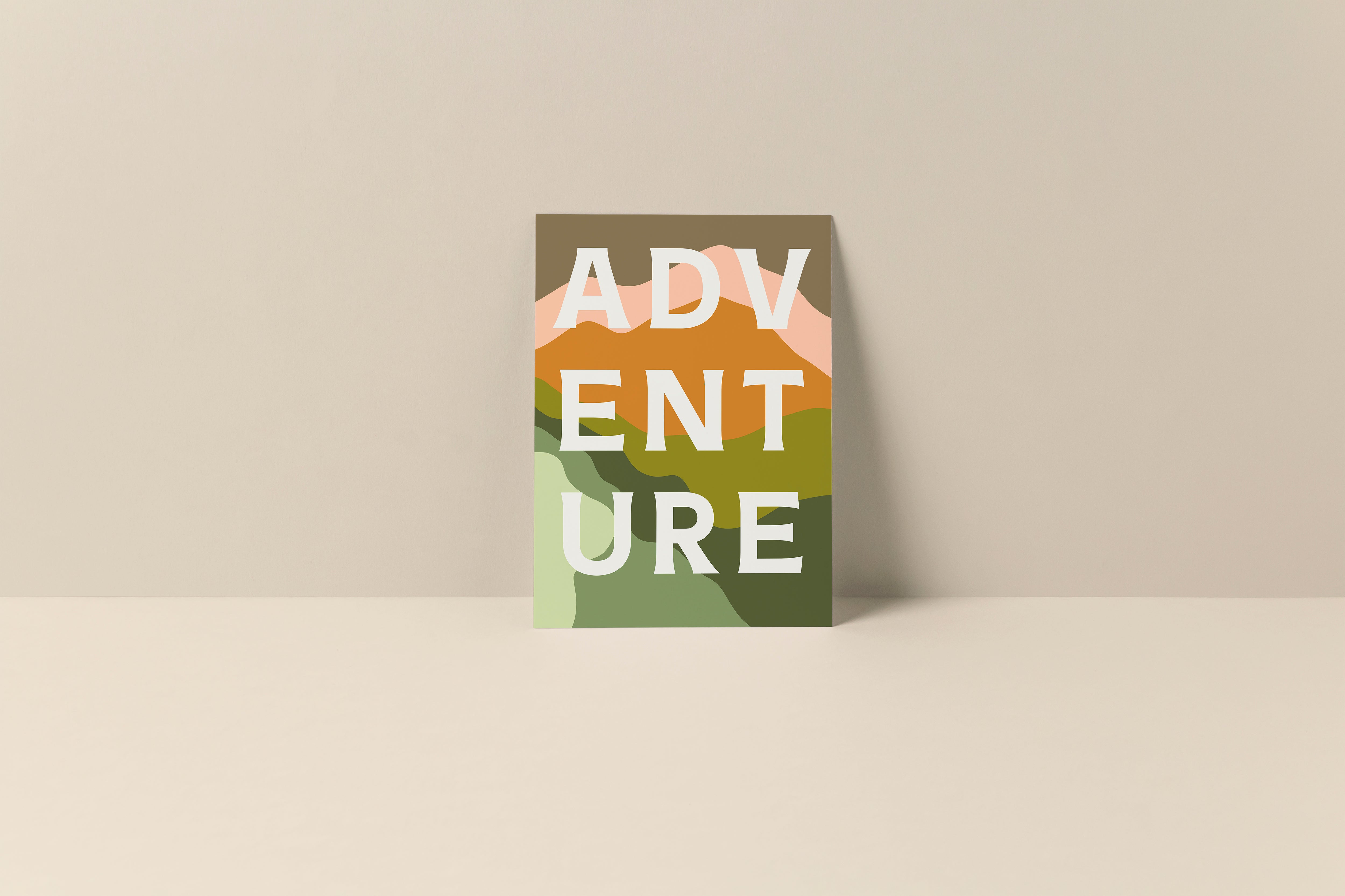 Adventure - Blank Note Card