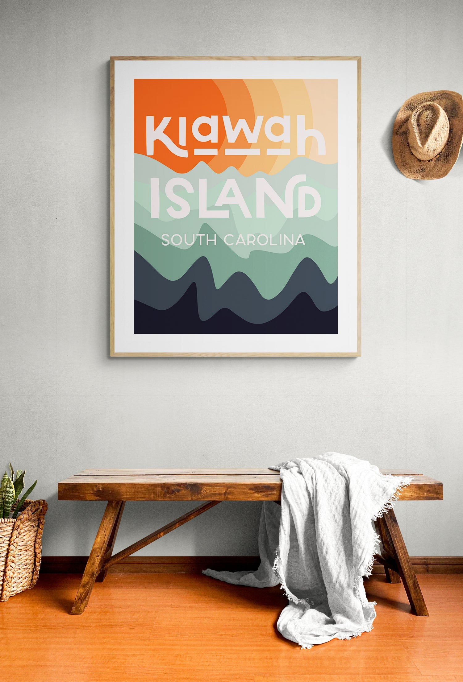 Destination: Kiawah Island - Modern Art Print