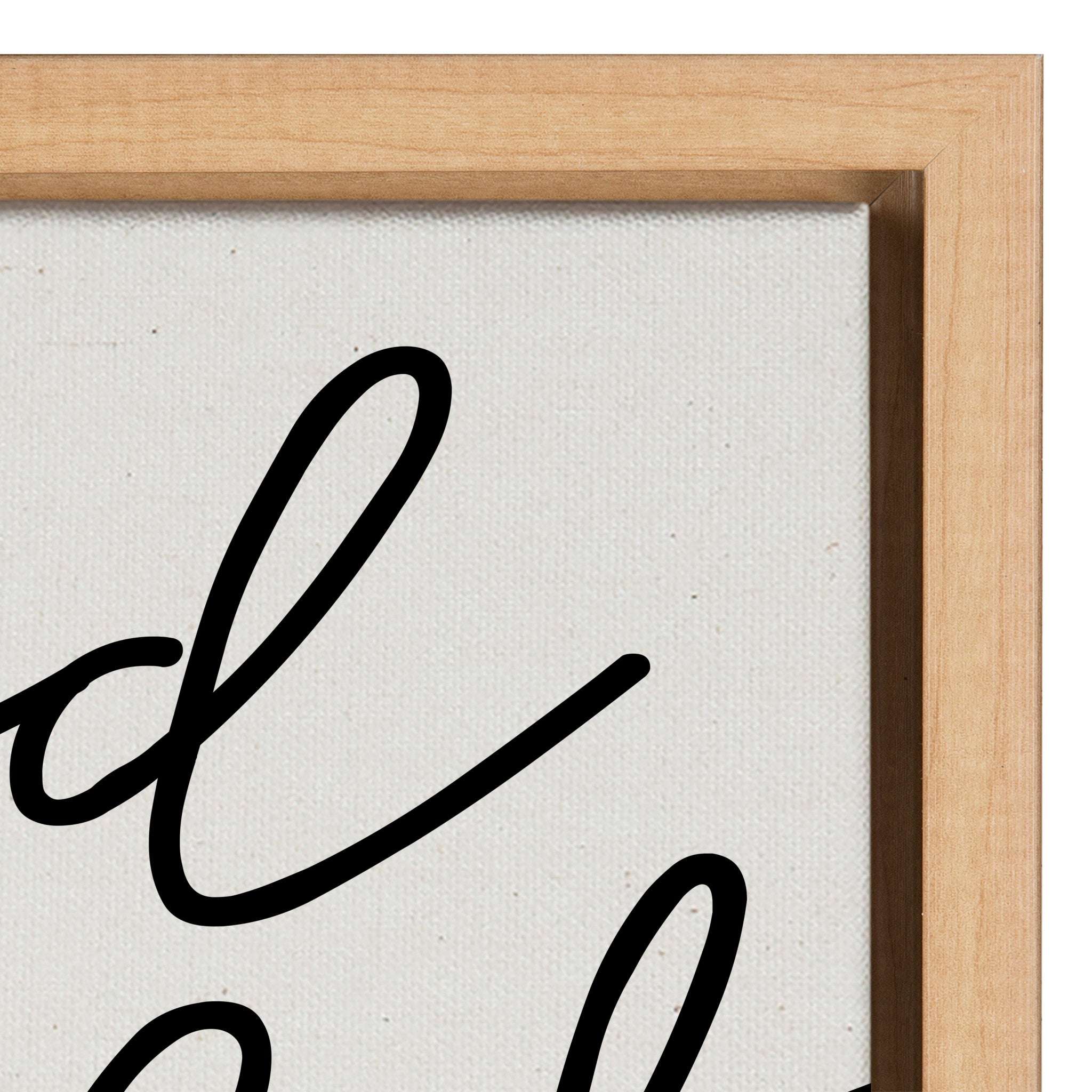 Sylvie Good Night Sleep Tight Framed Canvas by kateandlaurel - product image 3 for Resin Society