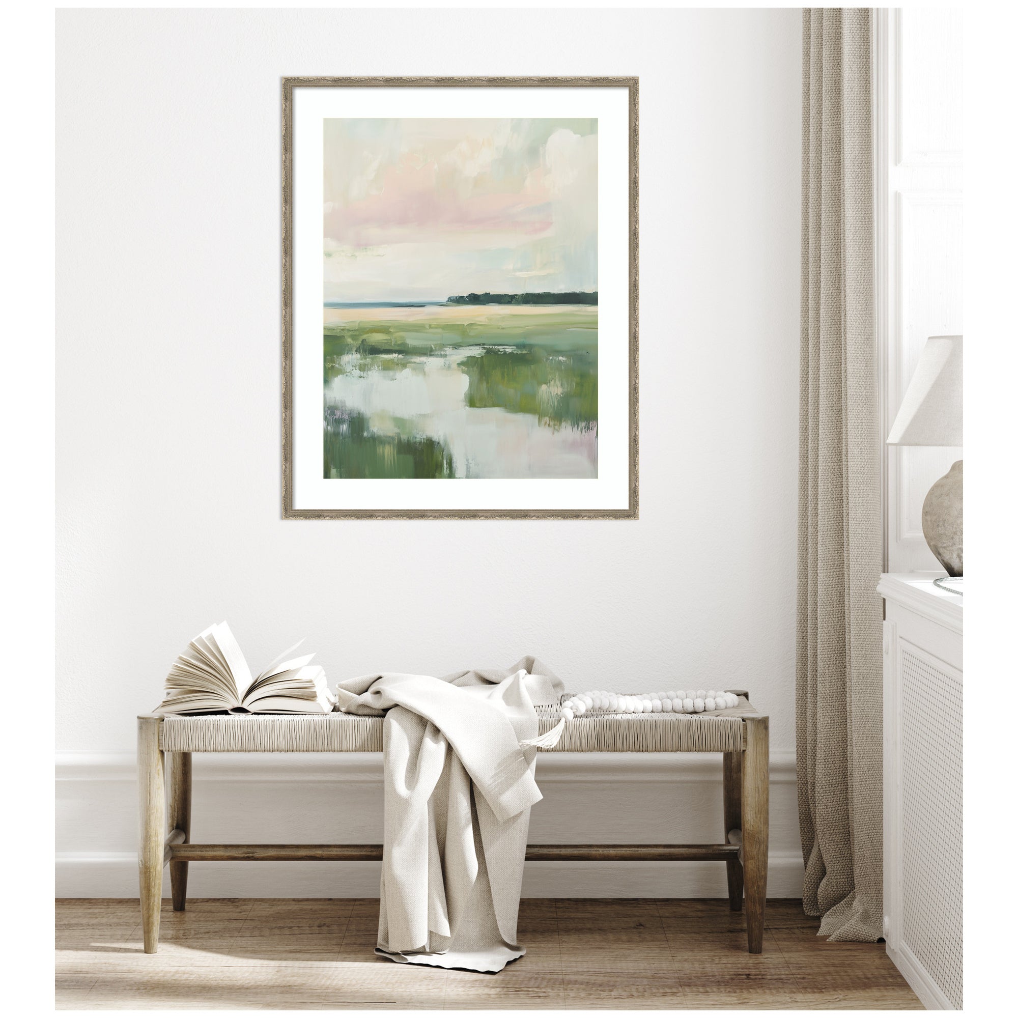 Framed Art Pastel Horizon I by Amy Lighthall