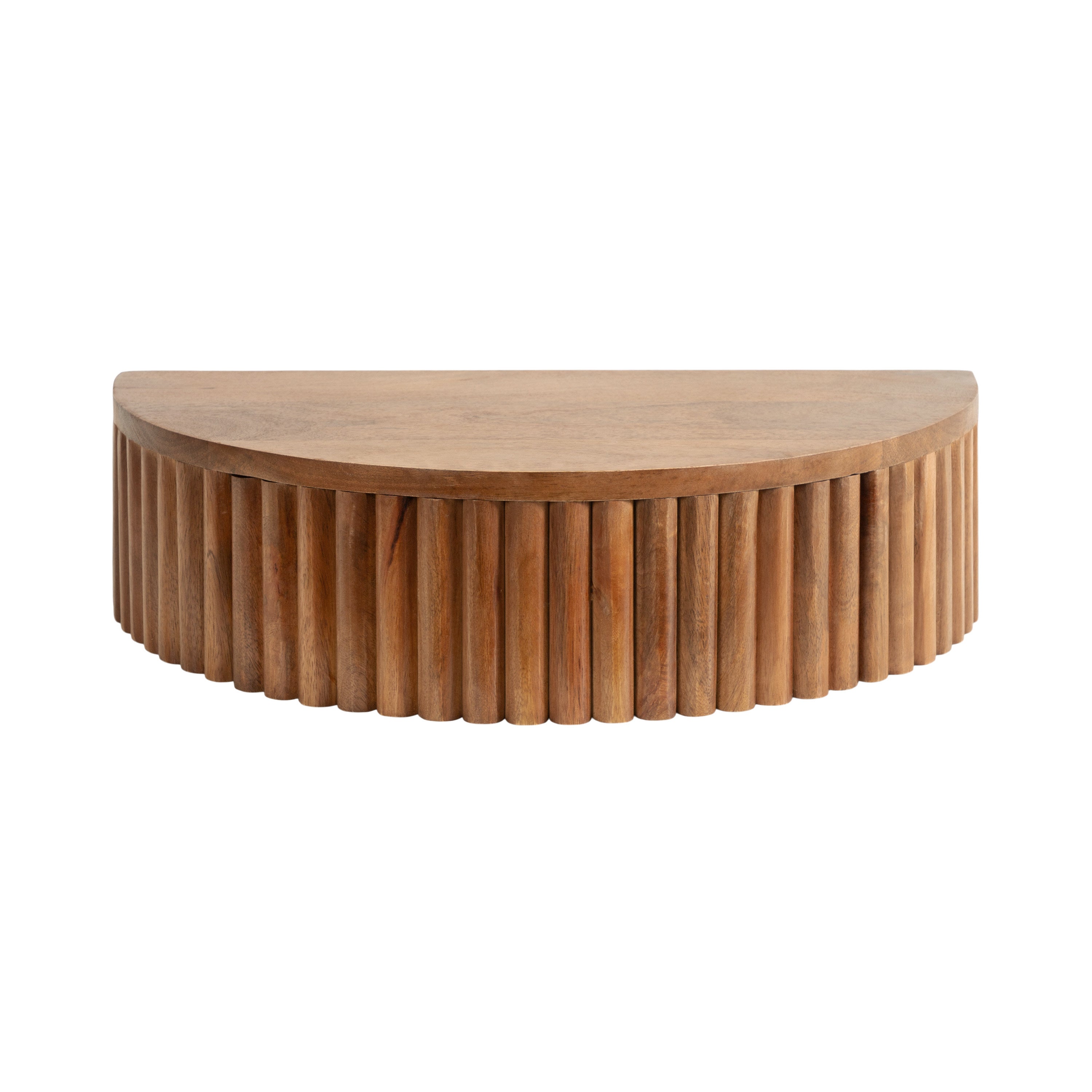 Reid Ribbed Floating Side Table