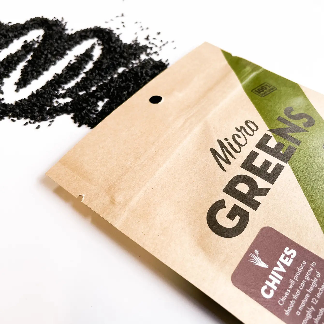 Chive Microgreen Seeds by Seattle Seed Company - Resin Society