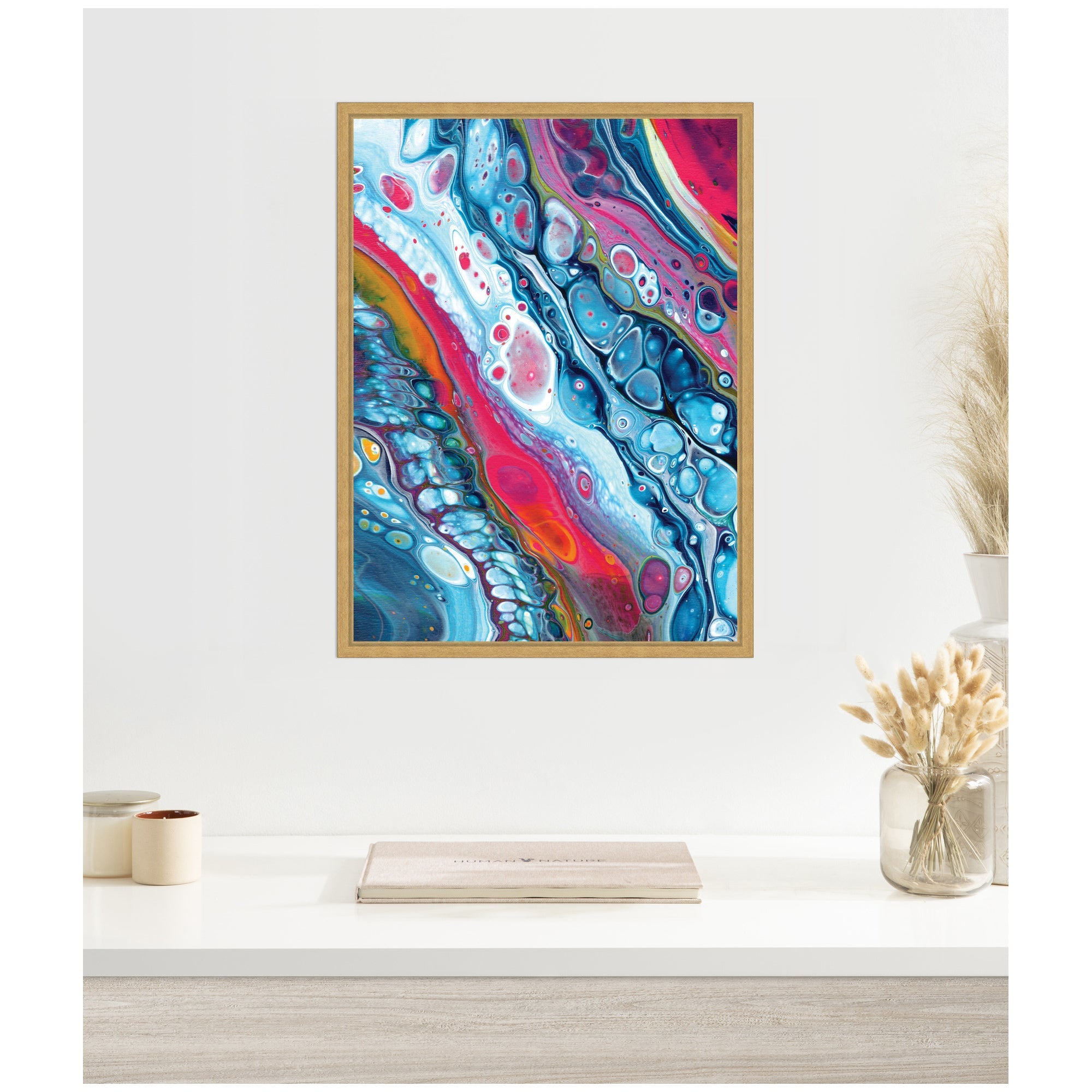 Sylvie Sea the World Framed Canvas by Xizhou Xie
