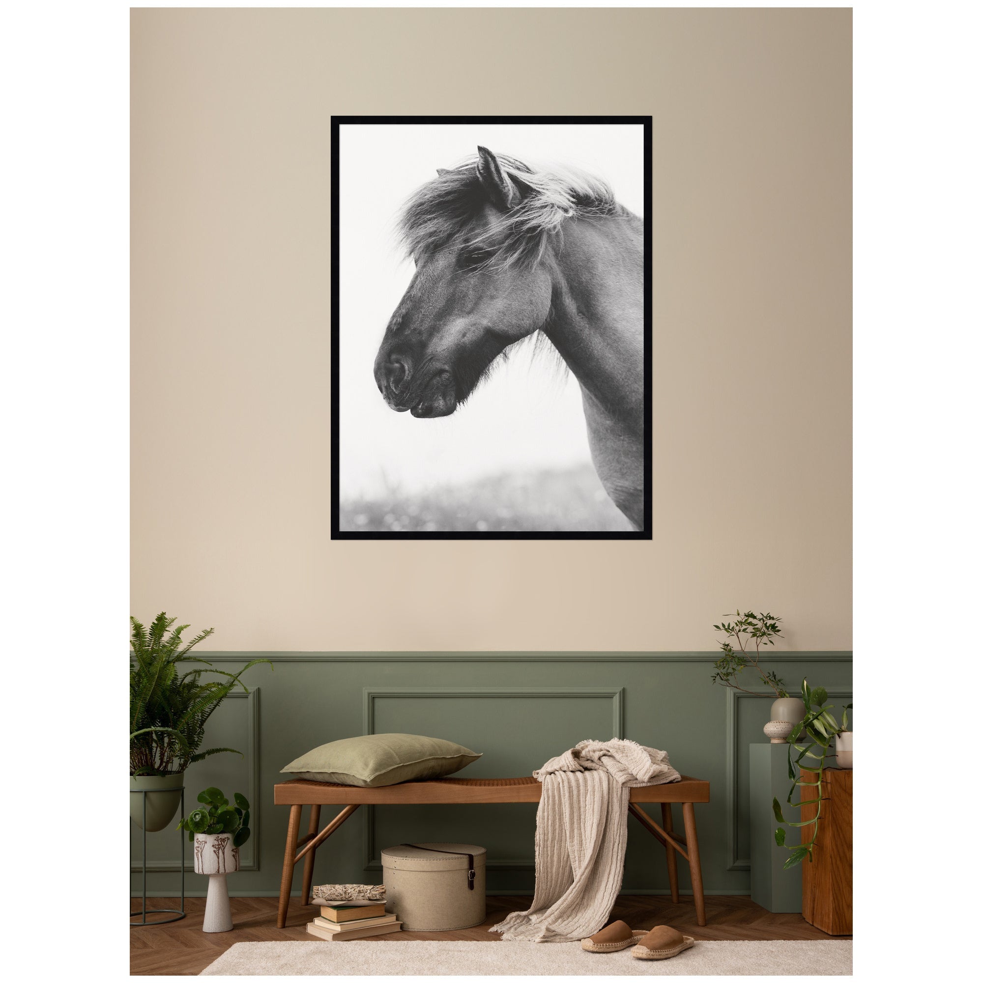 AA Indomitable by Alicia Abla Framed Wall Art Print
