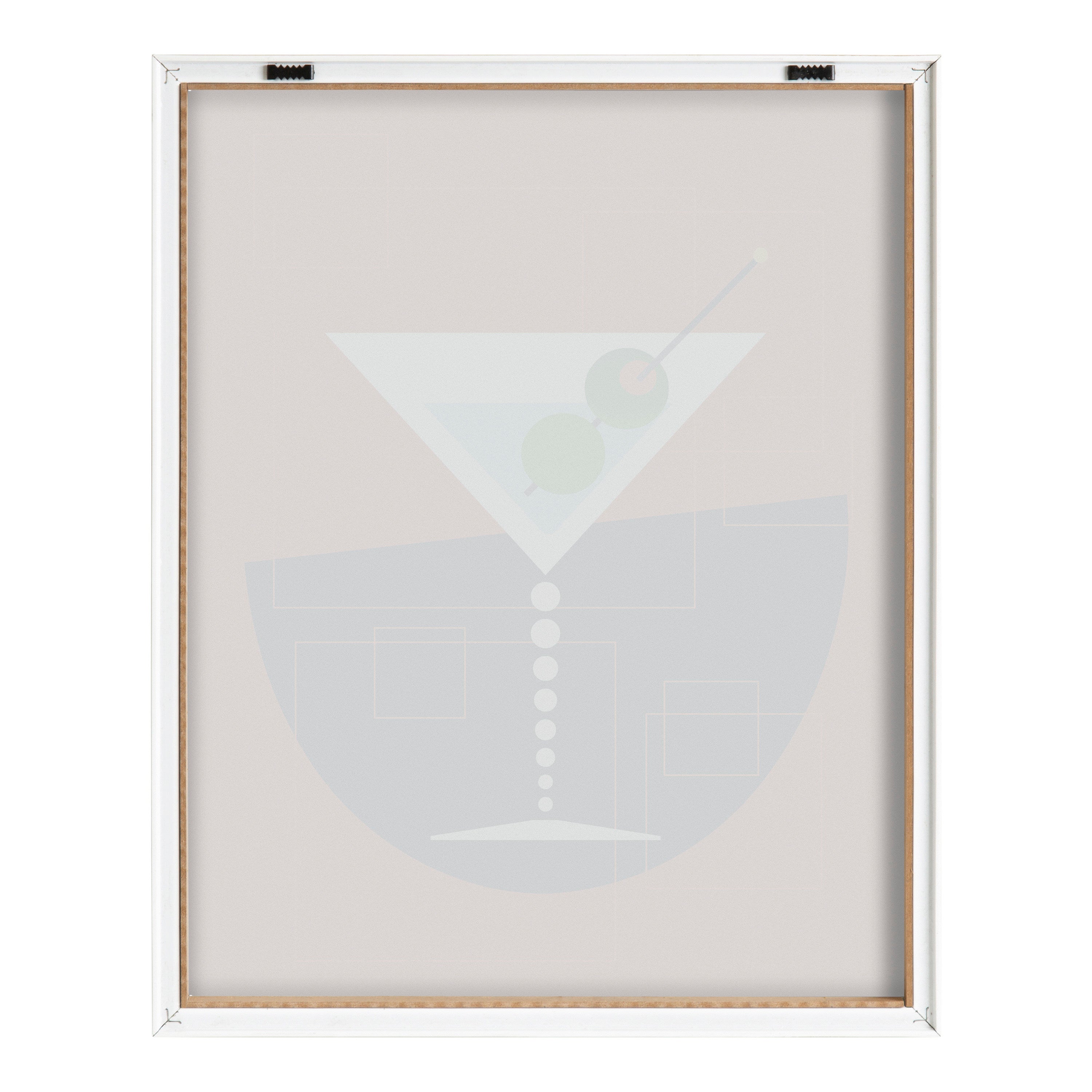 Blake Martini Framed Printed Art by Amber Leaders Designs