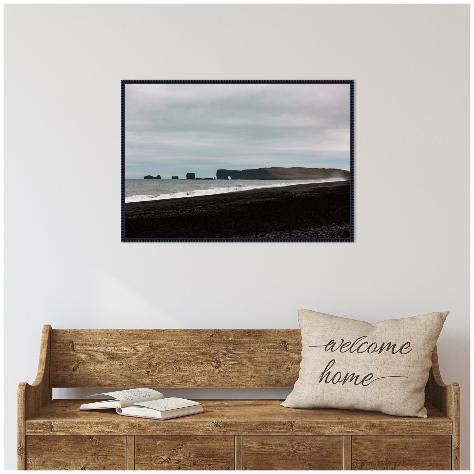 Sylvie Keyholed Landscape Framed Canvas by Alicia Abla