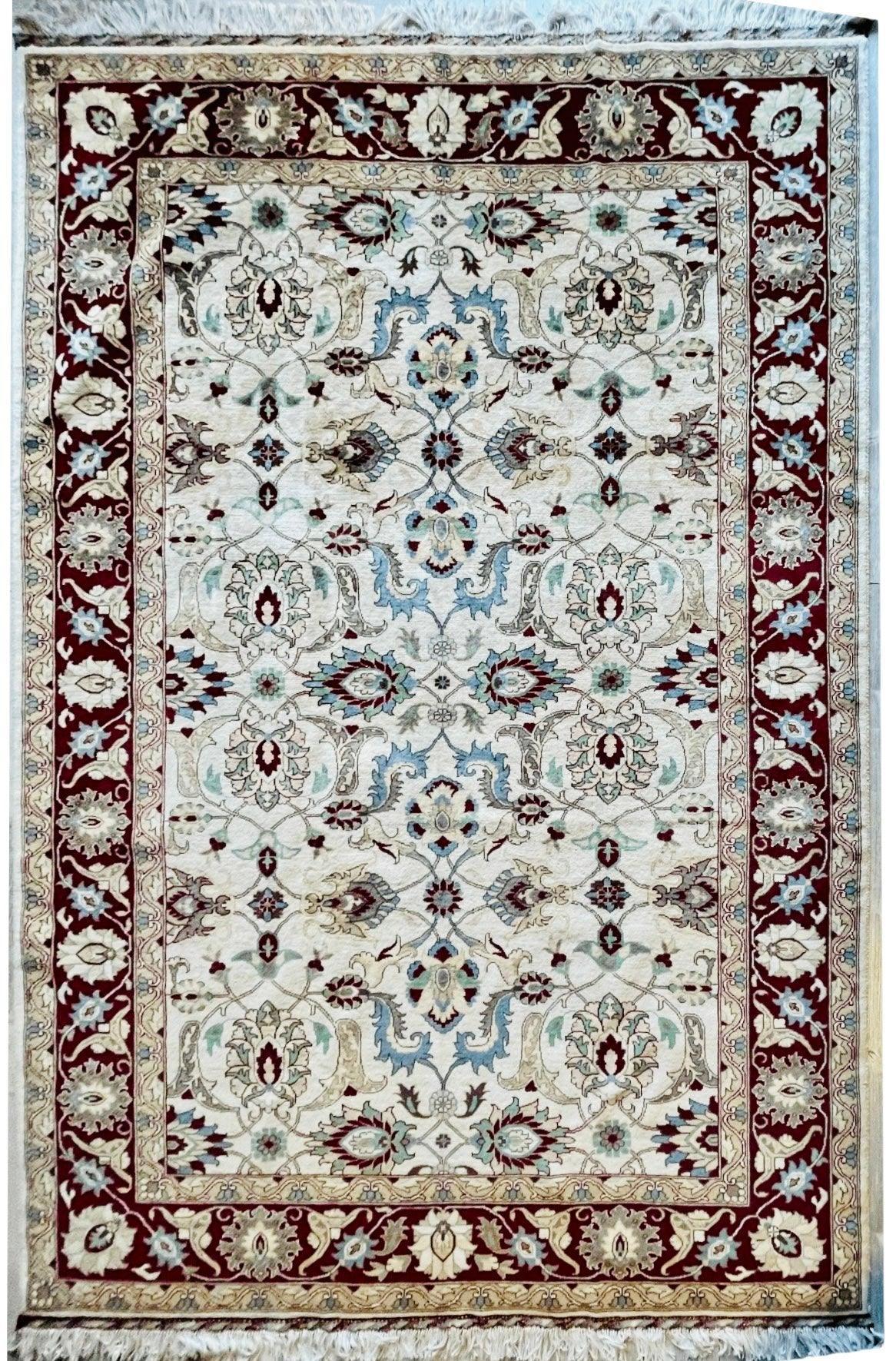 Afghani Hand-knotted Area Rug 7x10 Ft by Rugistan - main product image for Resin Society