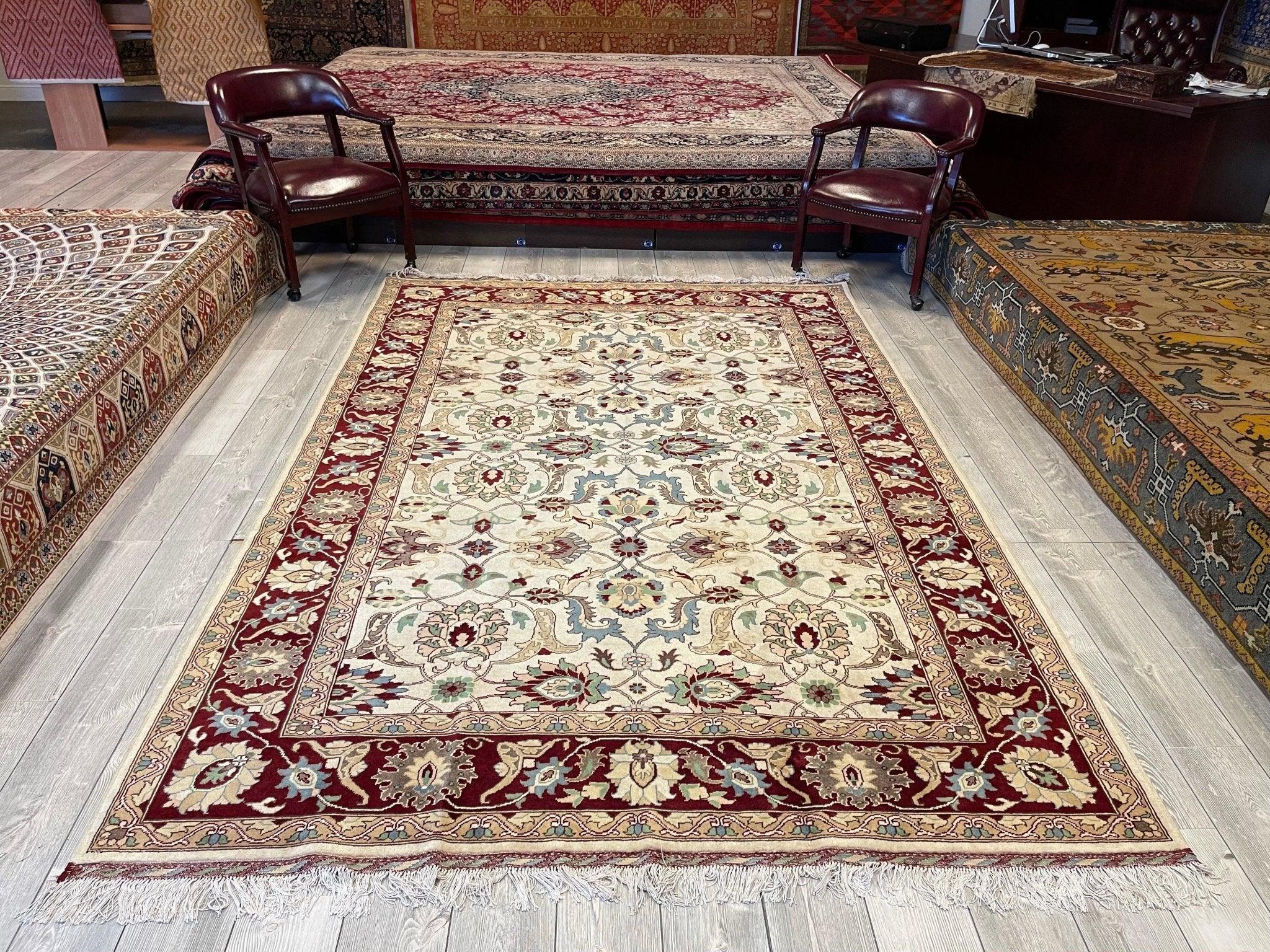 Afghani Hand-knotted Area Rug 7x10 Ft by Rugistan - product image 5 for Resin Society