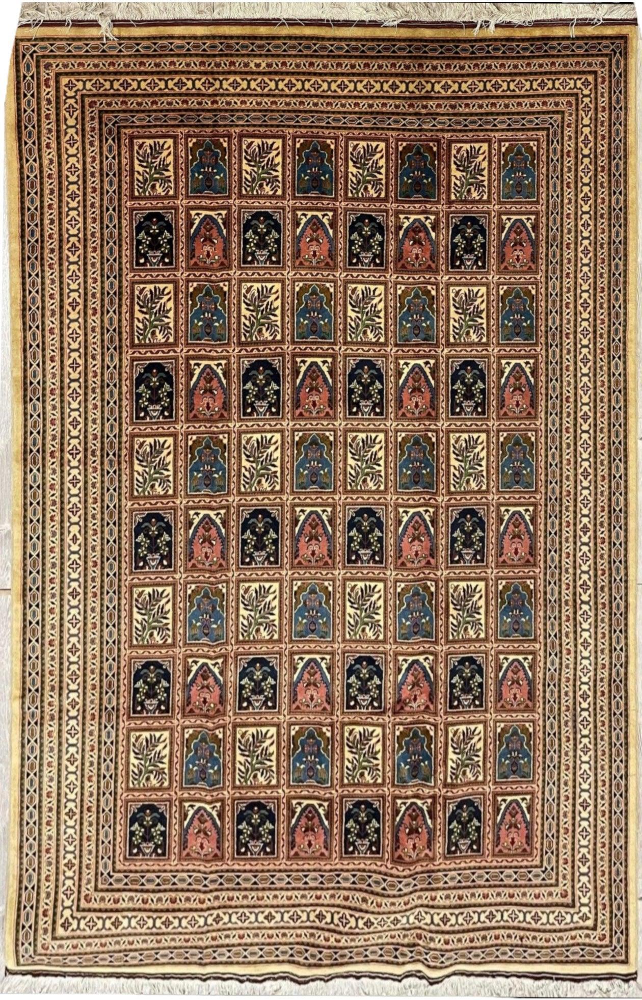 Afghani I Bakhtiari 7x10 Area Rug by Rugistan - main product image for Resin Society