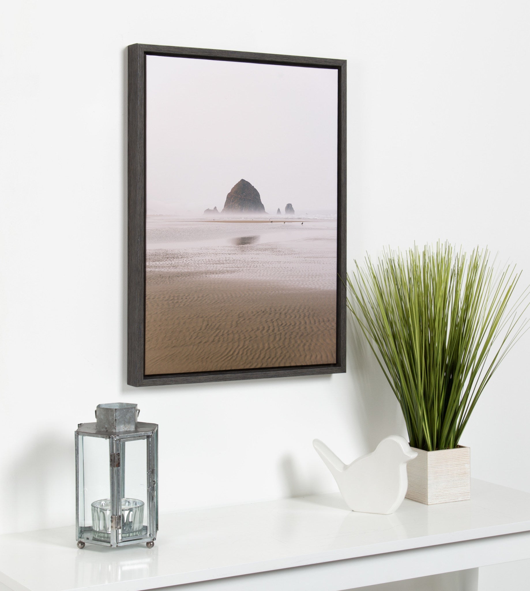 Sylvie Oregon Coast Framed Canvas by kateandlaurel - product image 5 for Resin Society