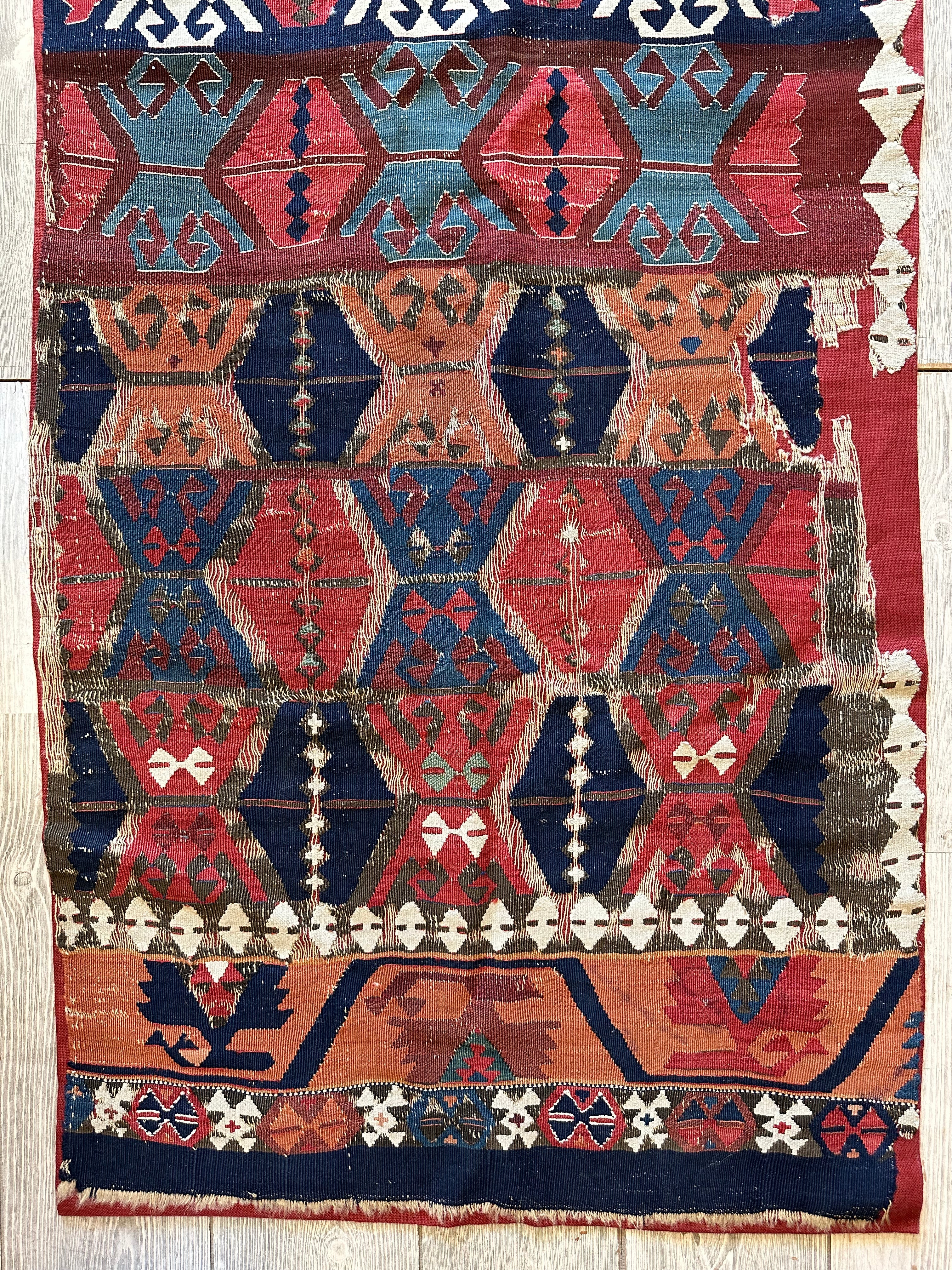 Antique Anatolian Long Kilim Fragment by Rugistan - product image 6 for Resin Society