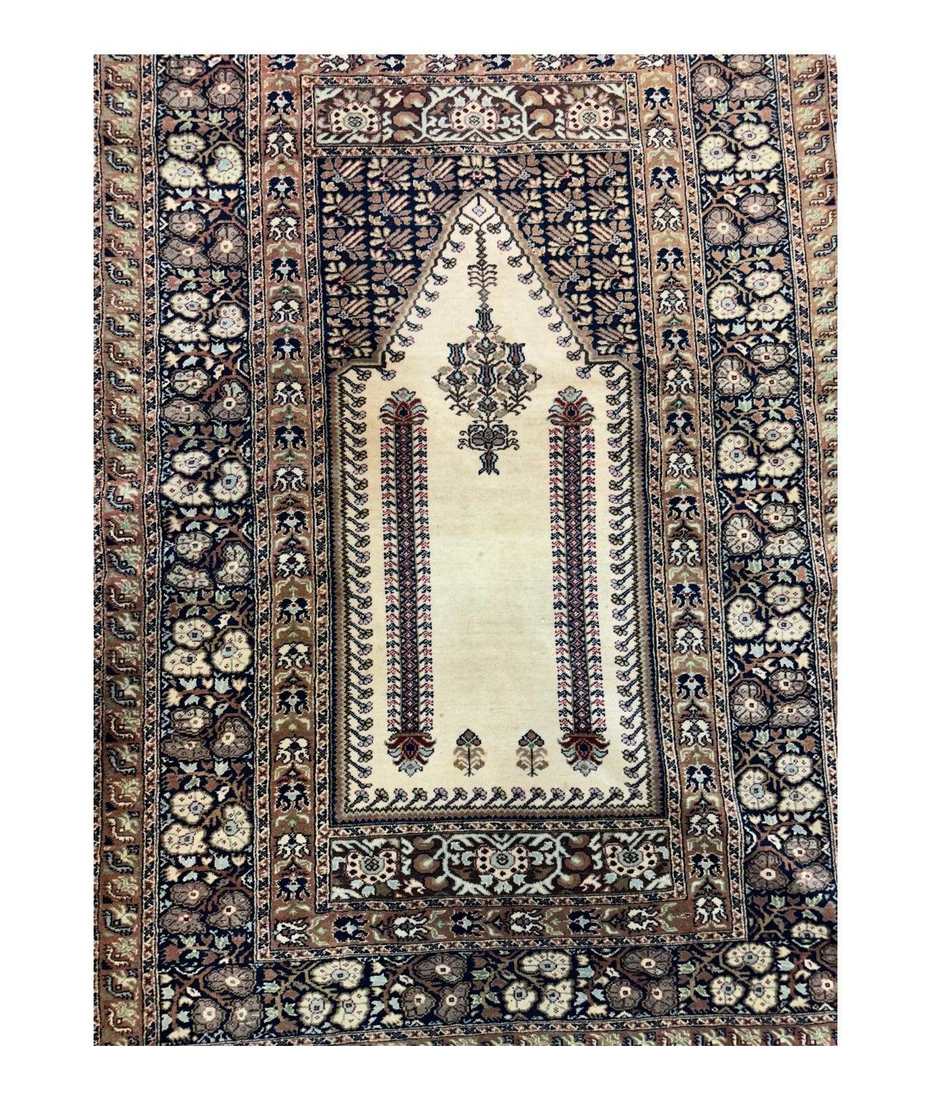 Antique Turkish Panderma Prayer Rug by Rugistan - product image 2 for Resin Society