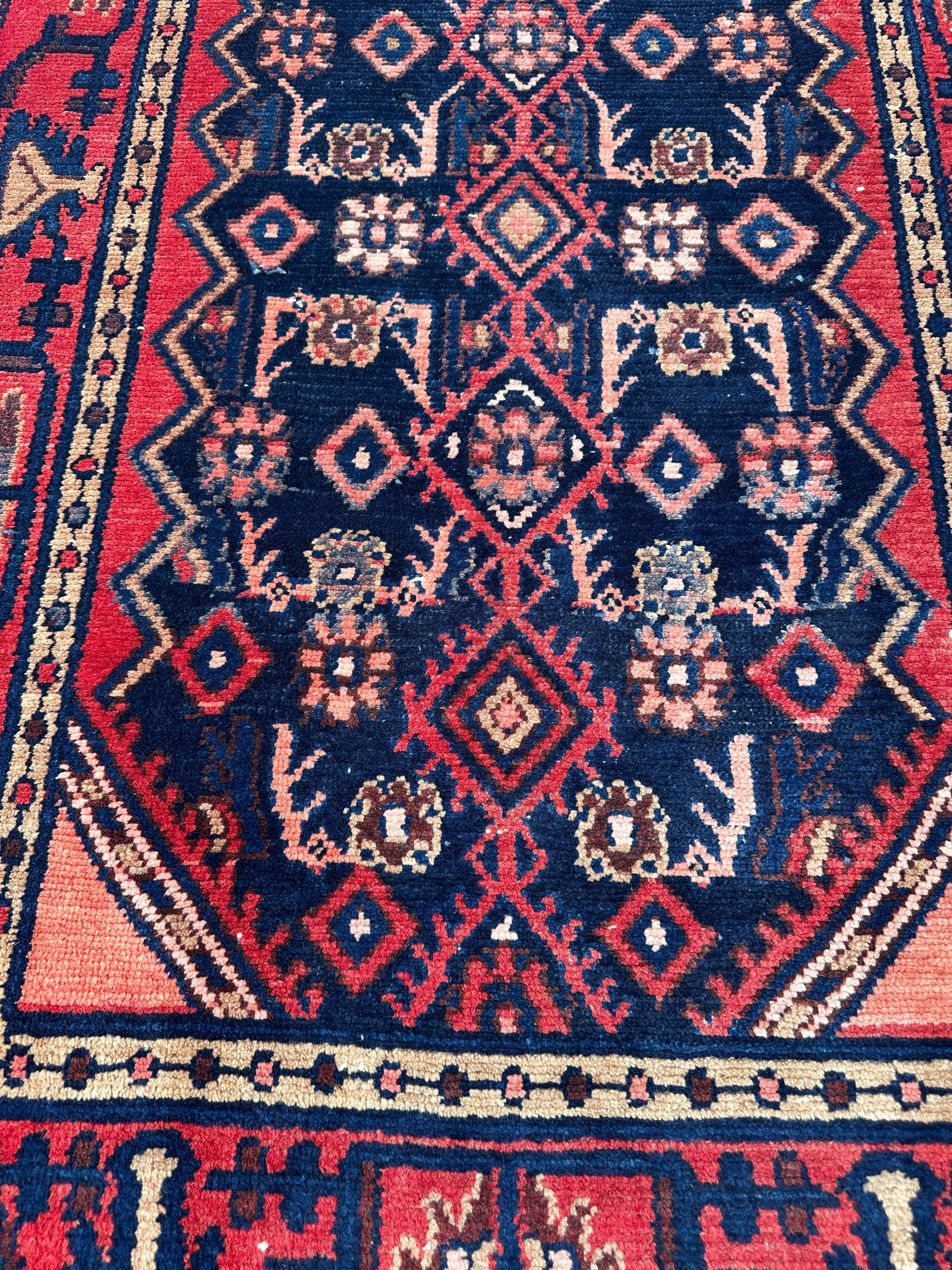Antique Vegetable Dye Malayer Persian Runner Rug 3x10’4” by Rugistan - product image 18 for Resin Society