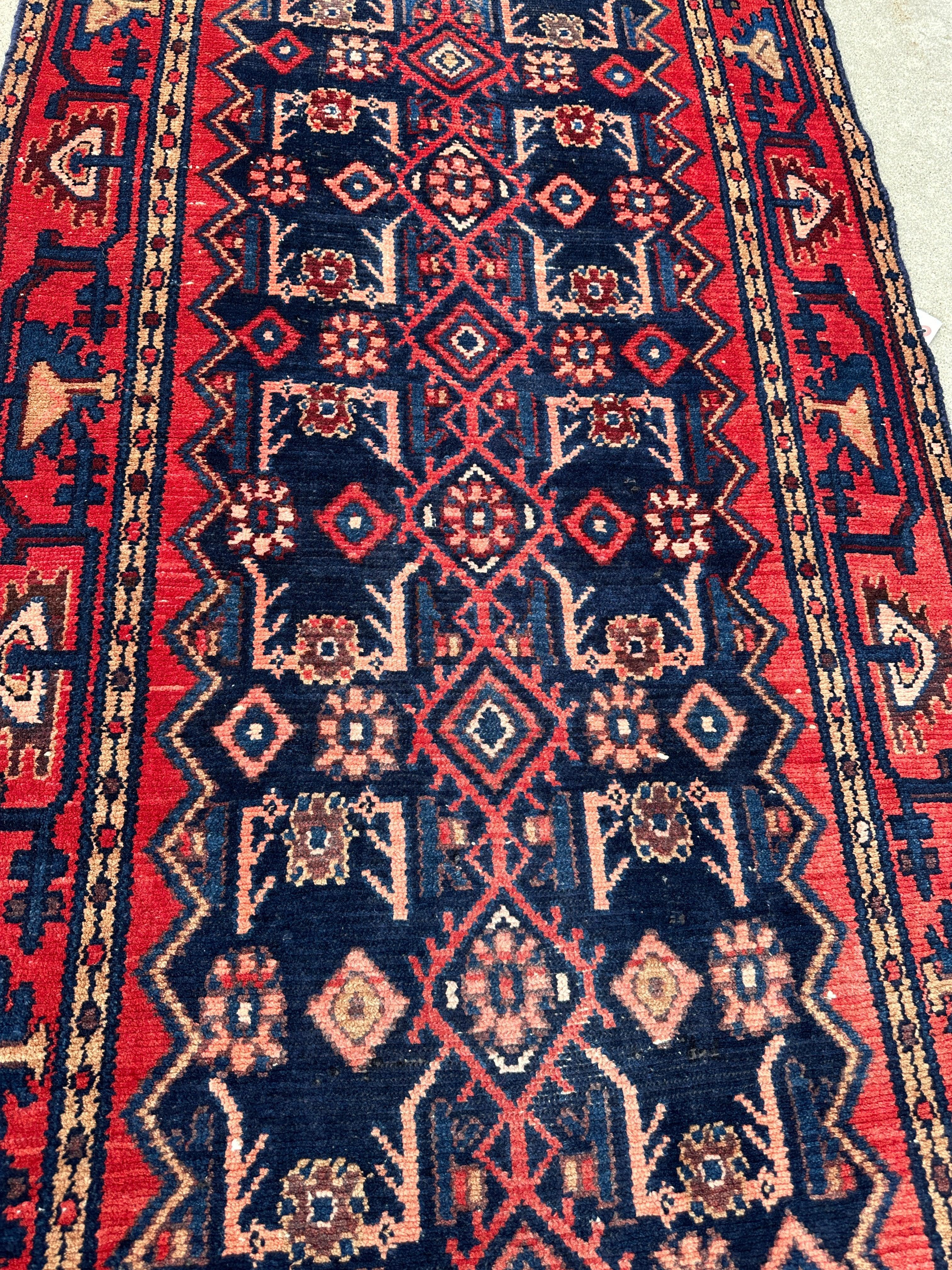 Antique Vegetable Dye Malayer Persian Runner Rug 3x10’4” by Rugistan - product image 19 for Resin Society