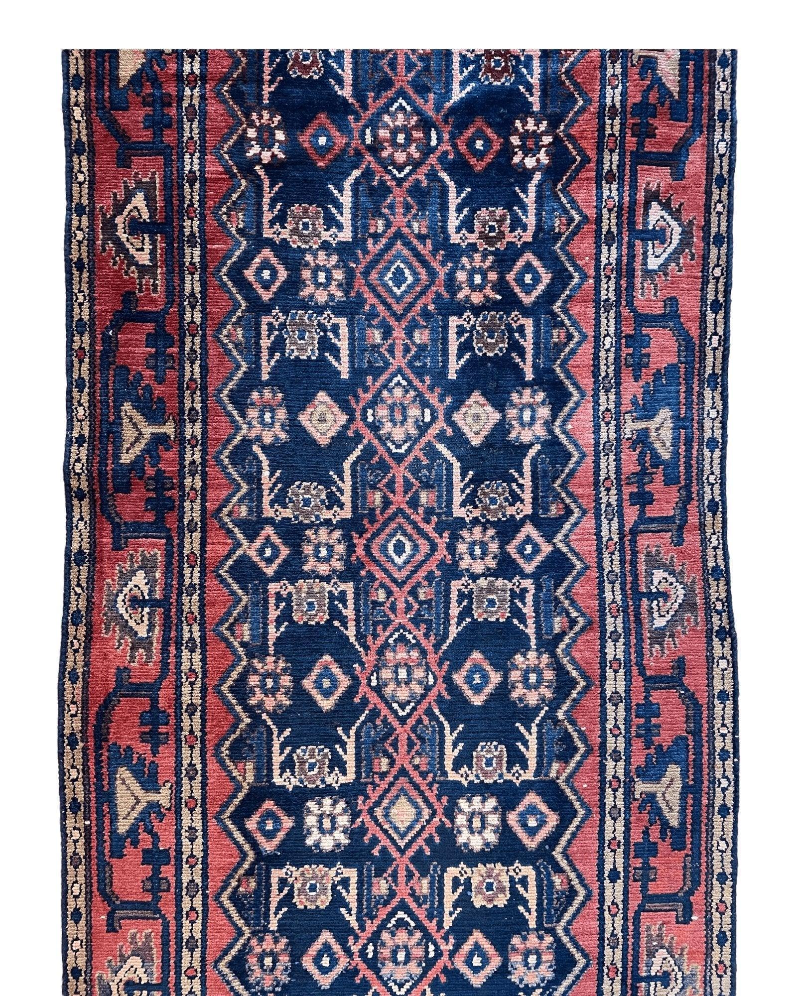 Antique Vegetable Dye Malayer Persian Runner Rug 3x10’4” by Rugistan - product image 5 for Resin Society