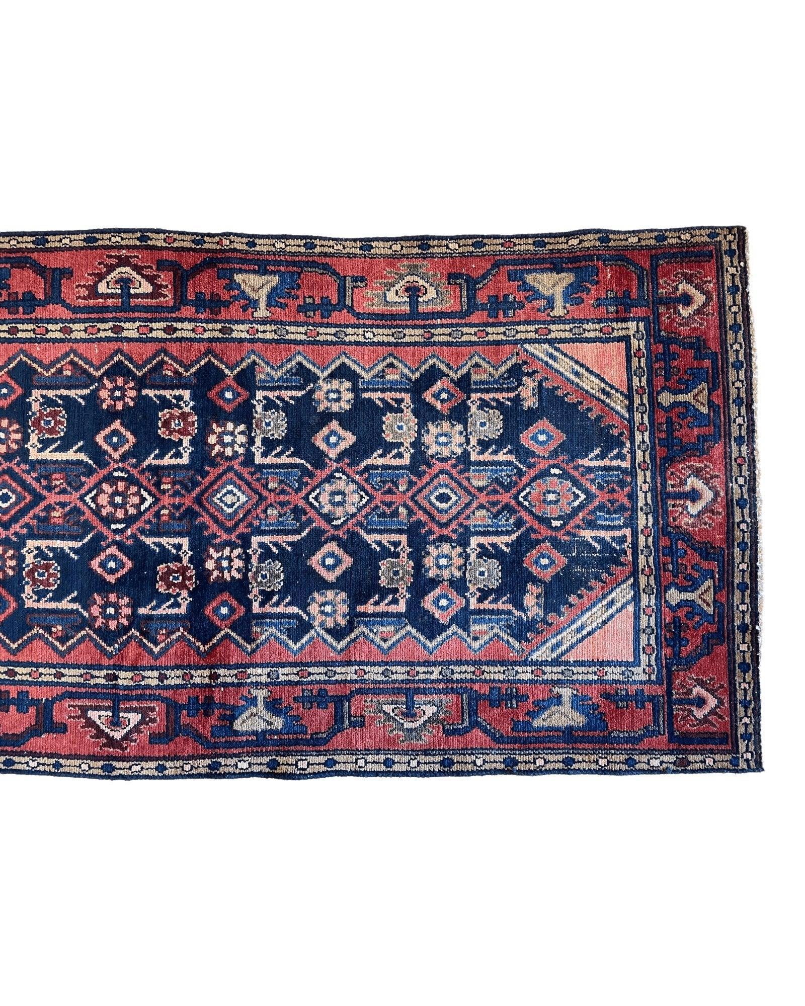 Antique Vegetable Dye Malayer Persian Runner Rug 3x10’4” by Rugistan - product image 9 for Resin Society