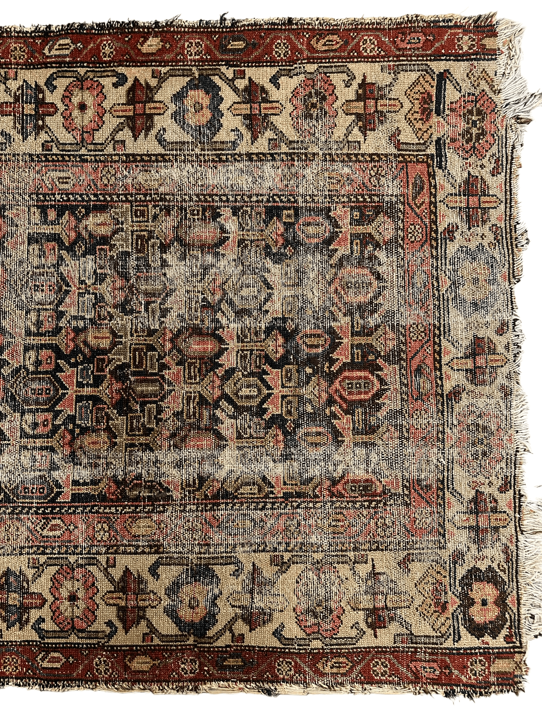 Antique Worn Late 19th Century Persian Rug 3’3” x 6’ by Rugistan - product image 5 for Resin Society