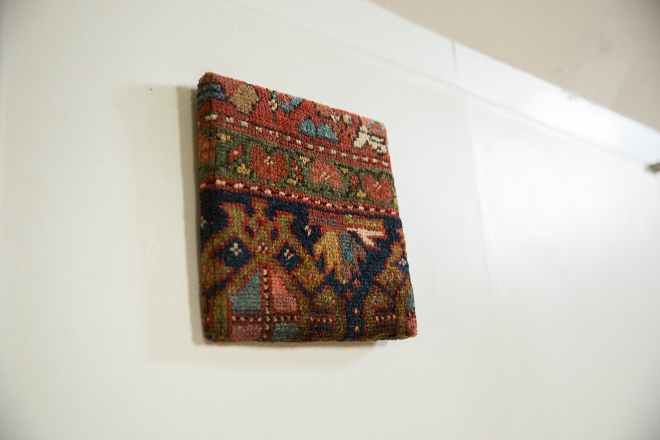 Decorative Kurdish Hamadan Rug Art