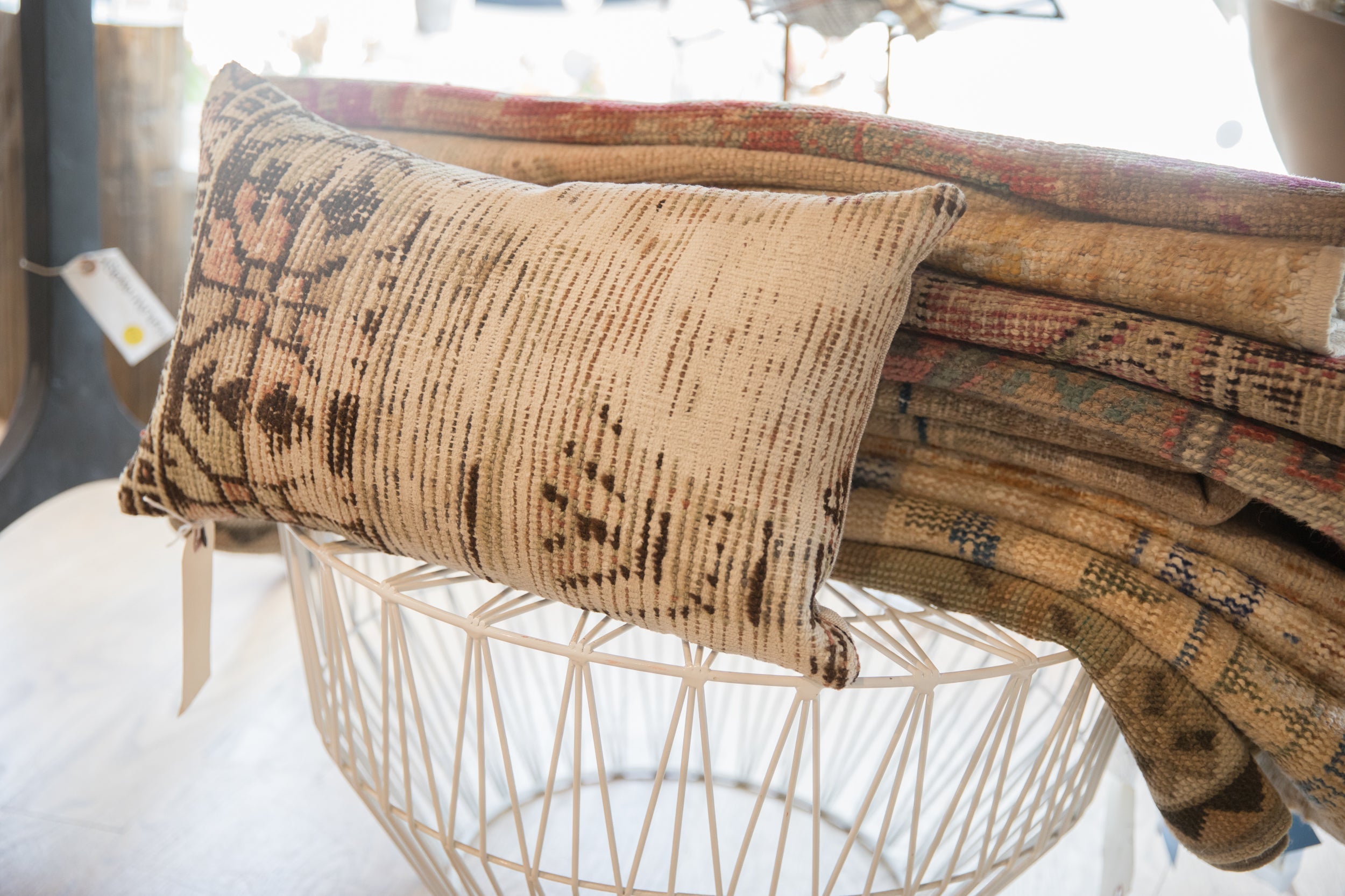Vintage Rug Fragment Pillow