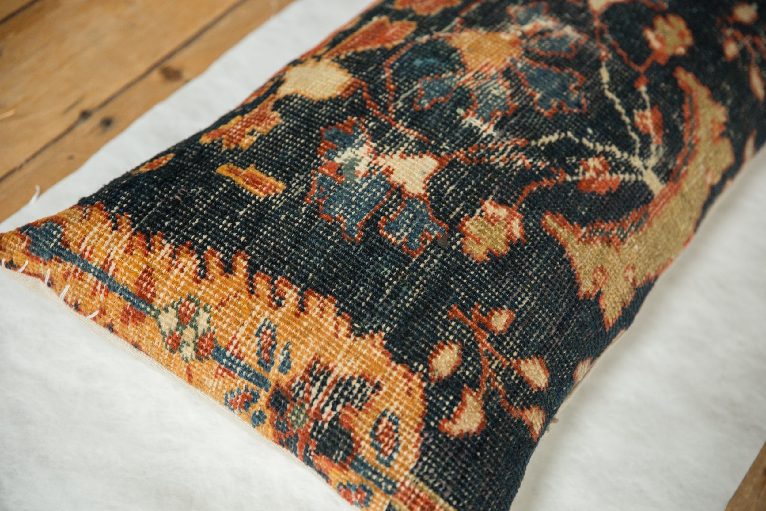 RESERVED Antique Ziegler Mahal Rug Fragment Pillow