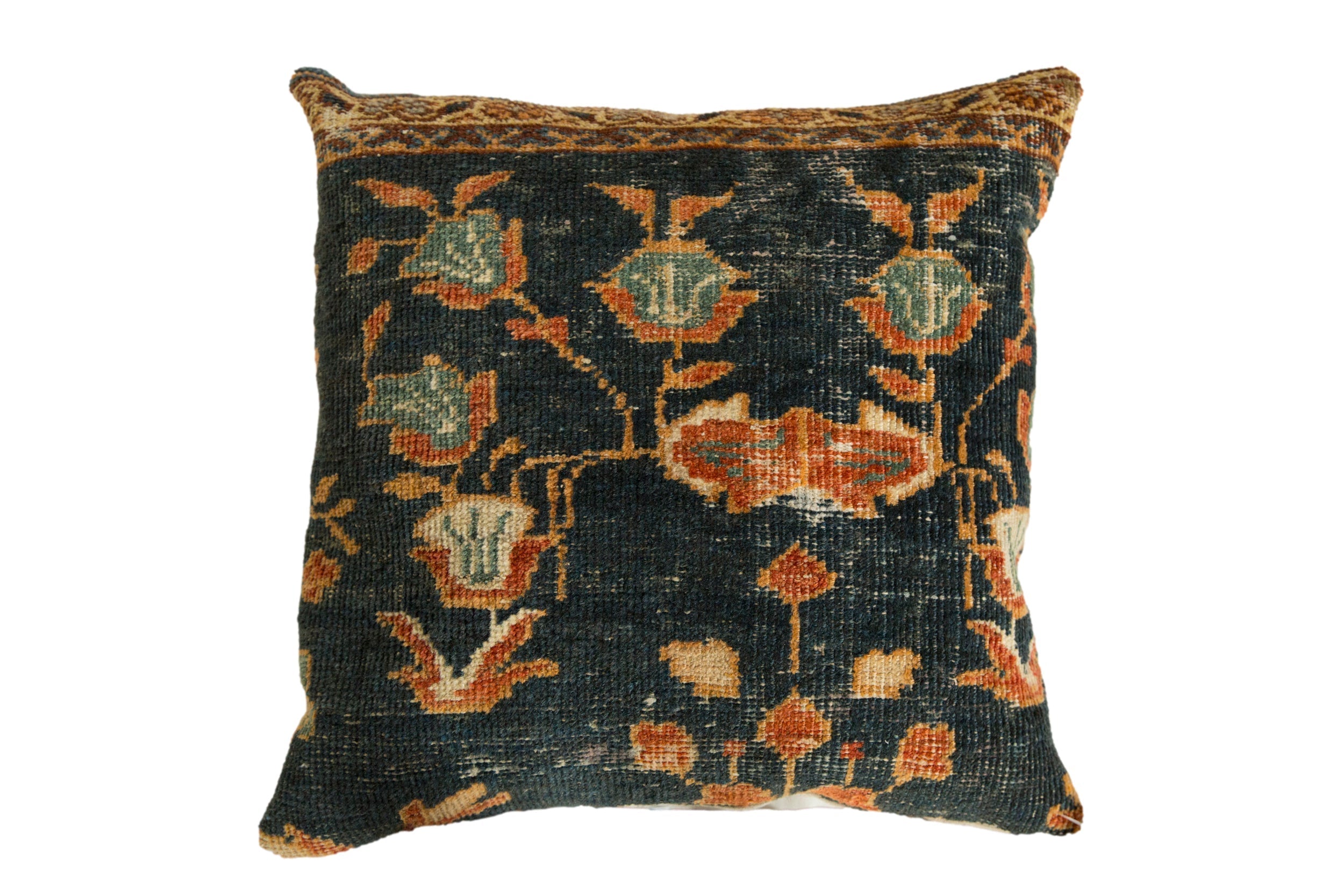 RESERVED Antique Ziegler Mahal Rug Fragment Pillow