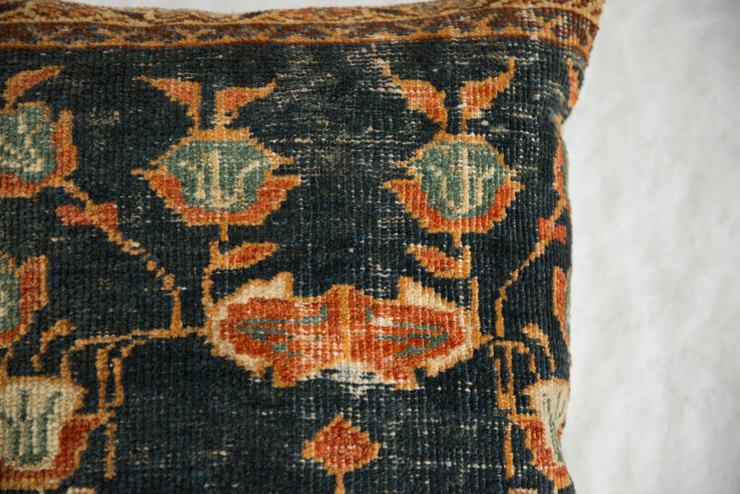 RESERVED Antique Ziegler Mahal Rug Fragment Pillow