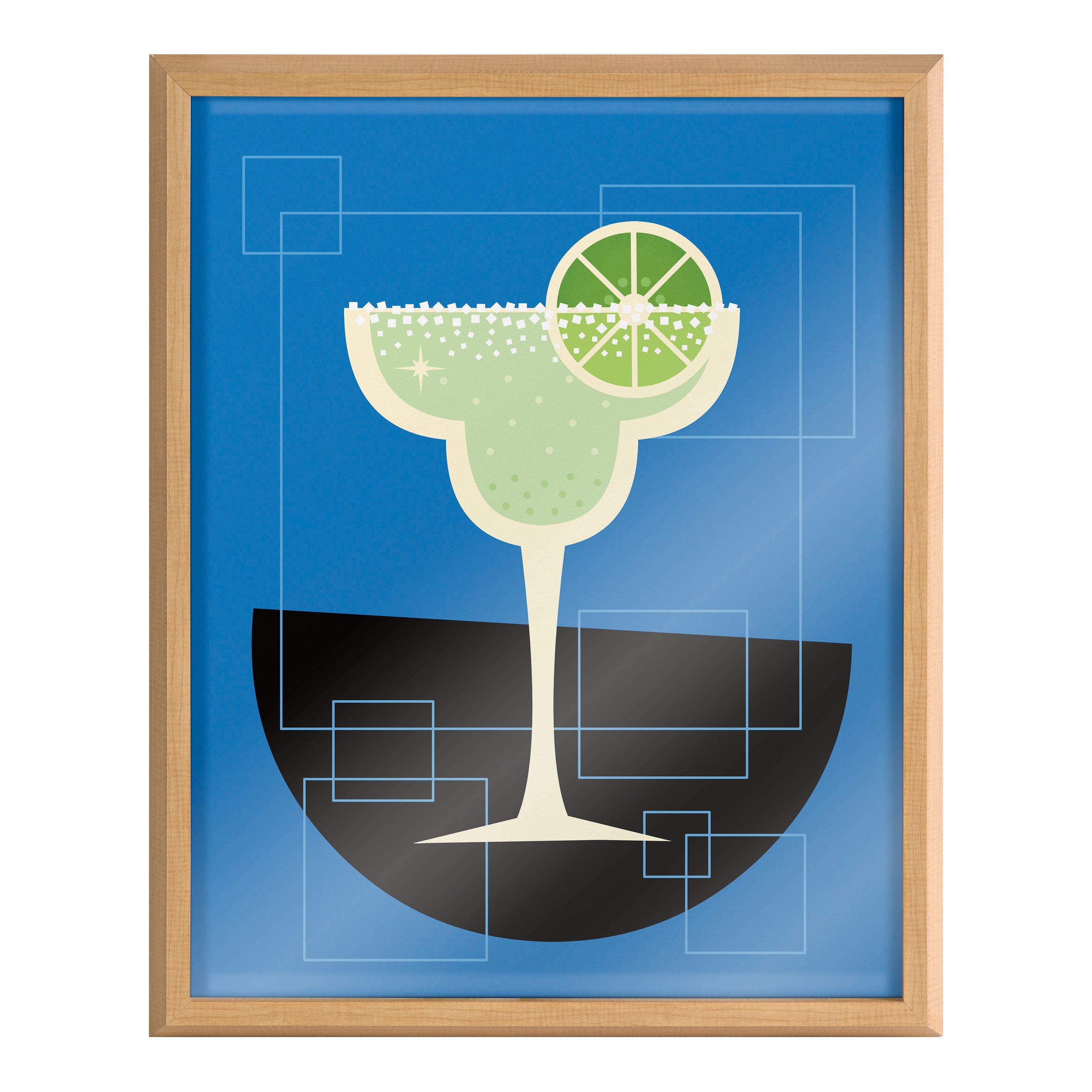 Blake Margarita Framed Printed Art by Amber Leaders Designs