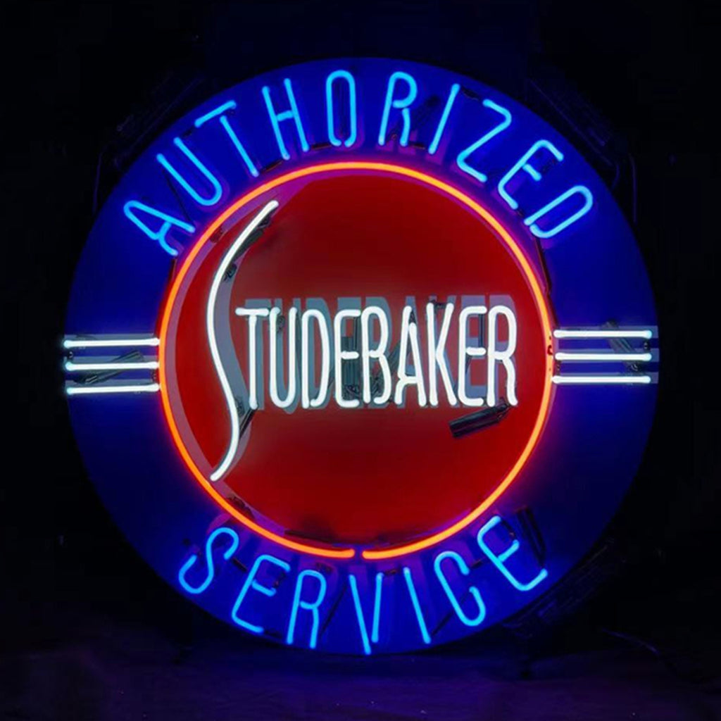 Authorized Studebaker Service Neon Signs Light by Neon Signs Land - product image 2 for Resin Society