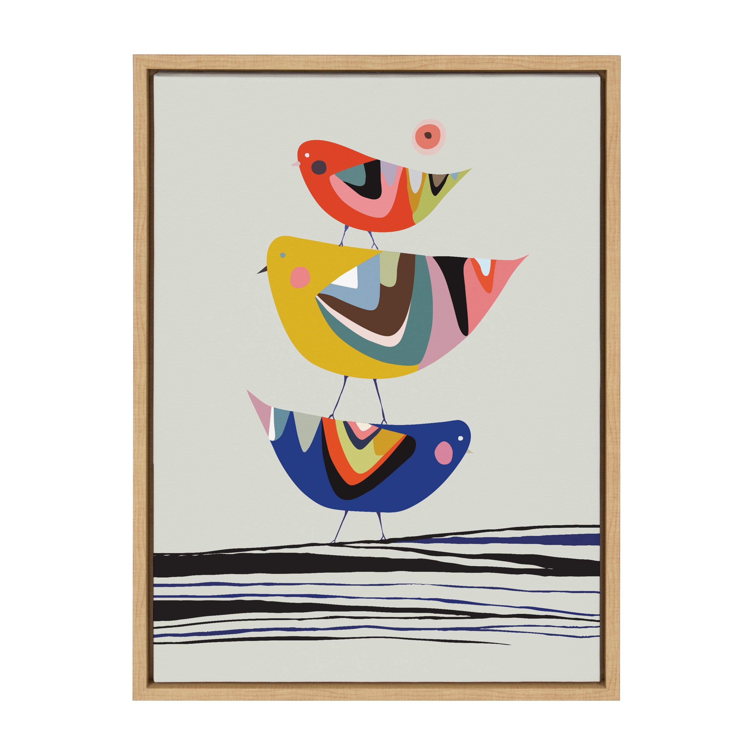 Sylvie The Family Tree Framed Canvas by kateandlaurel - product image 8 for Resin Society