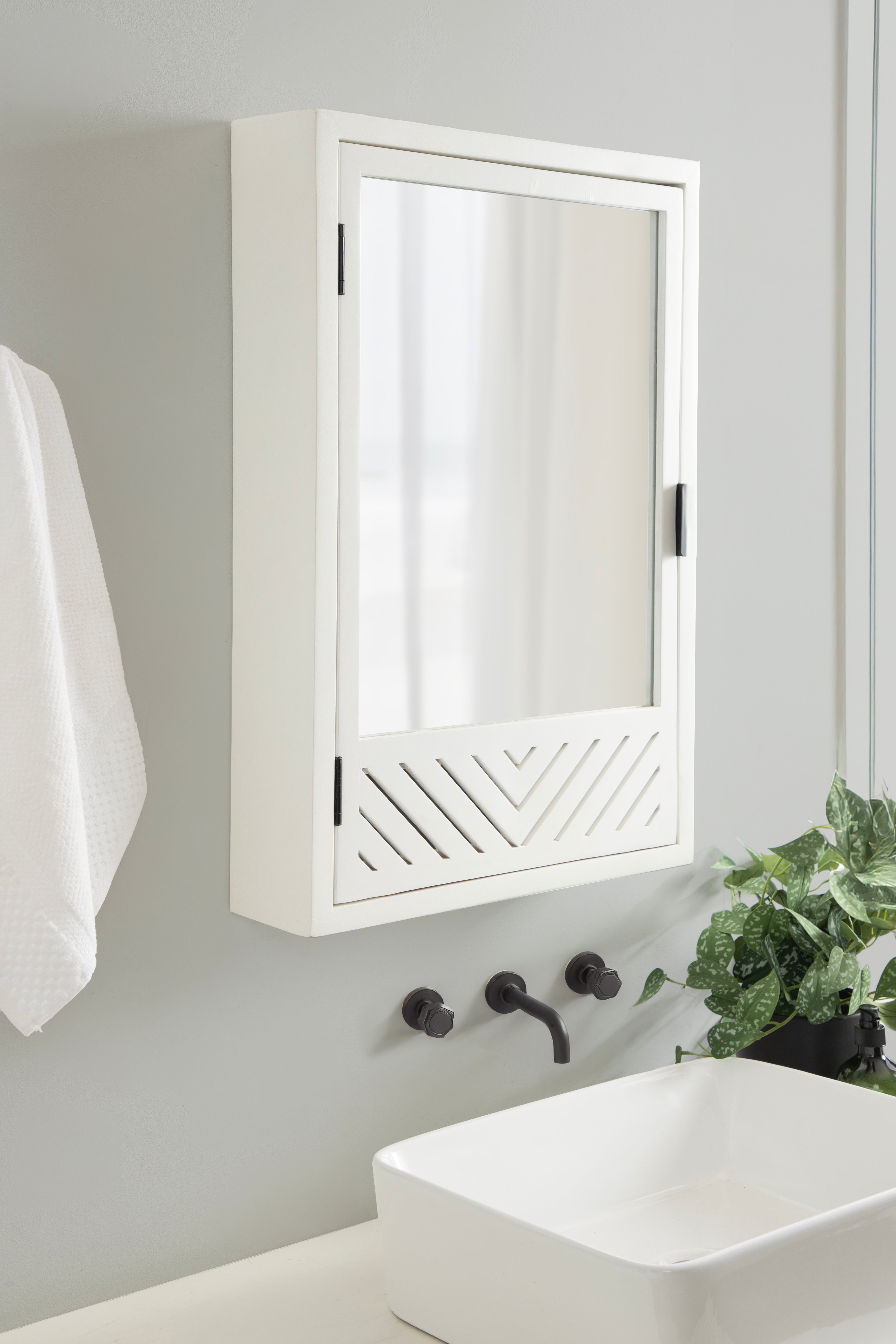 Mezzeta Bathroom Cabinet with Mirror
