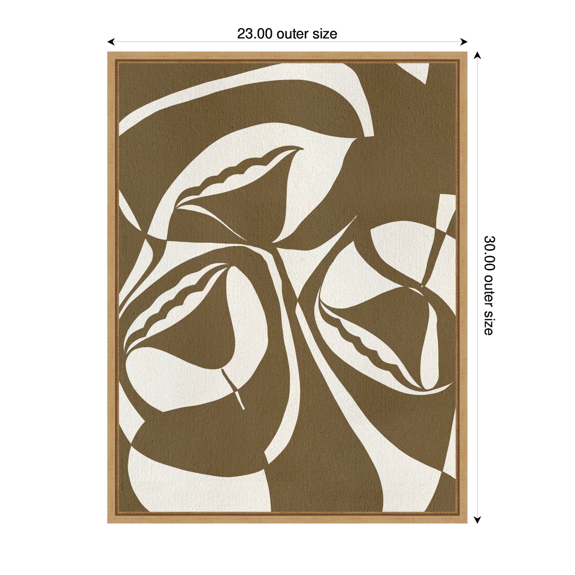 Sylvie Bound by Beauty 6 Framed Canvas by Shatha Al Dafai