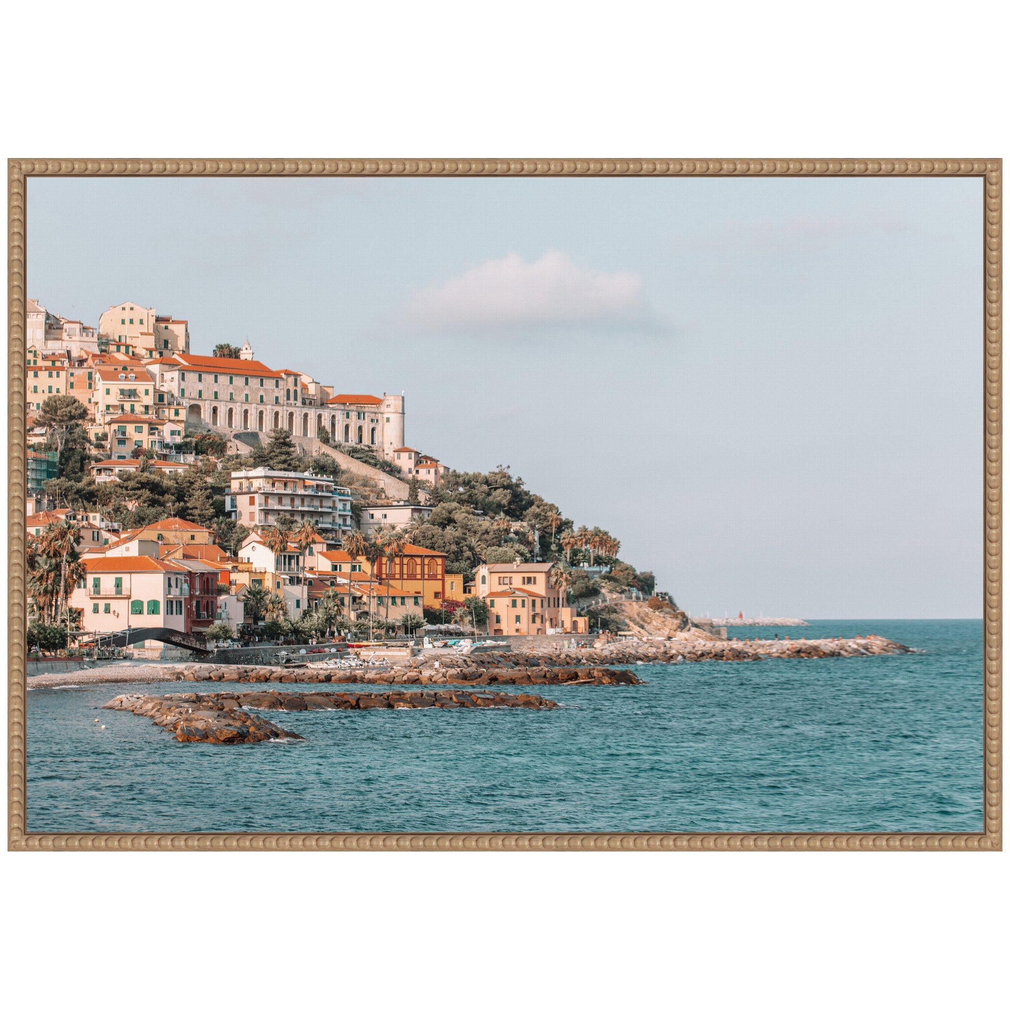 Sylvie Imperial Framed Canvas by Alicia Abla