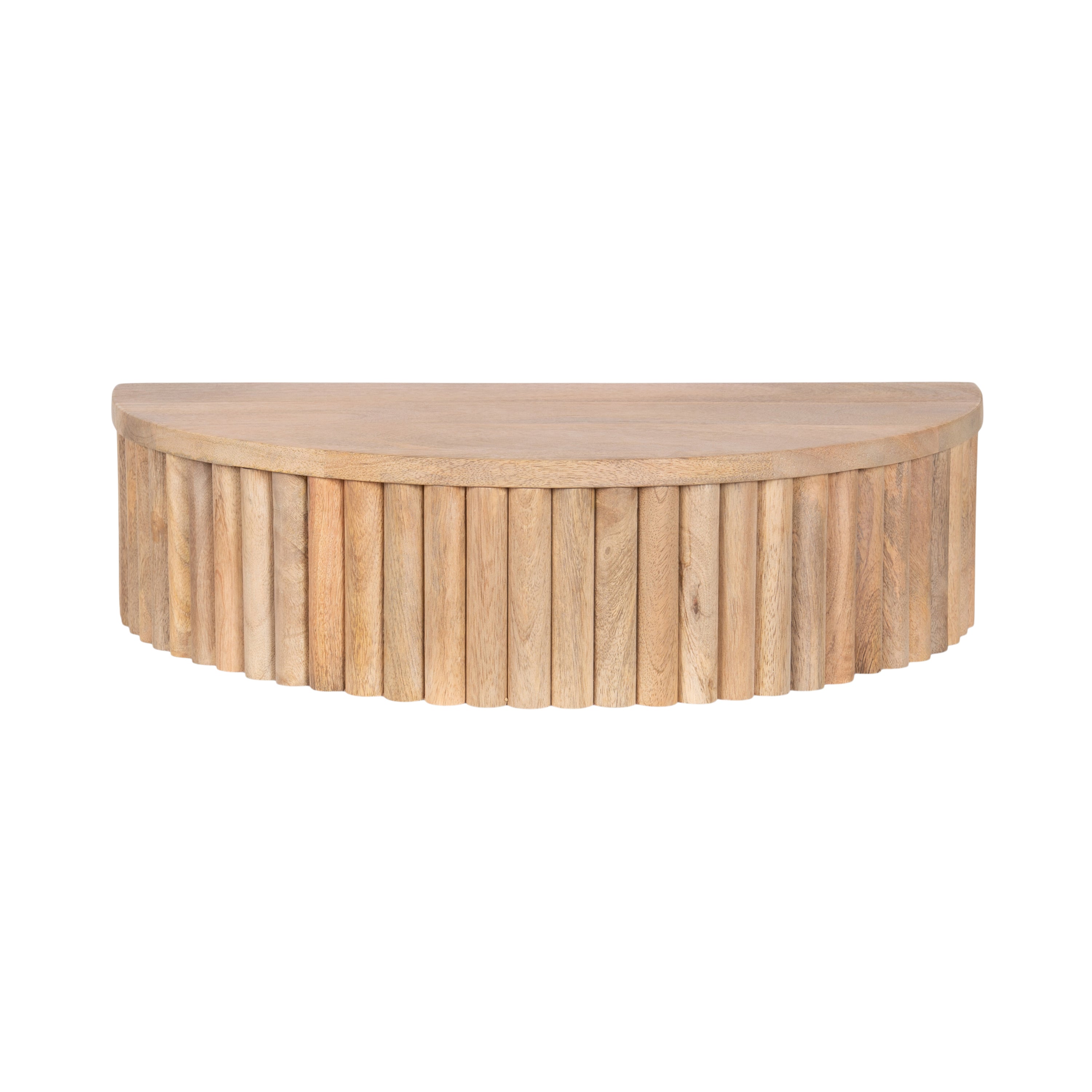 Reid Ribbed Floating Side Table